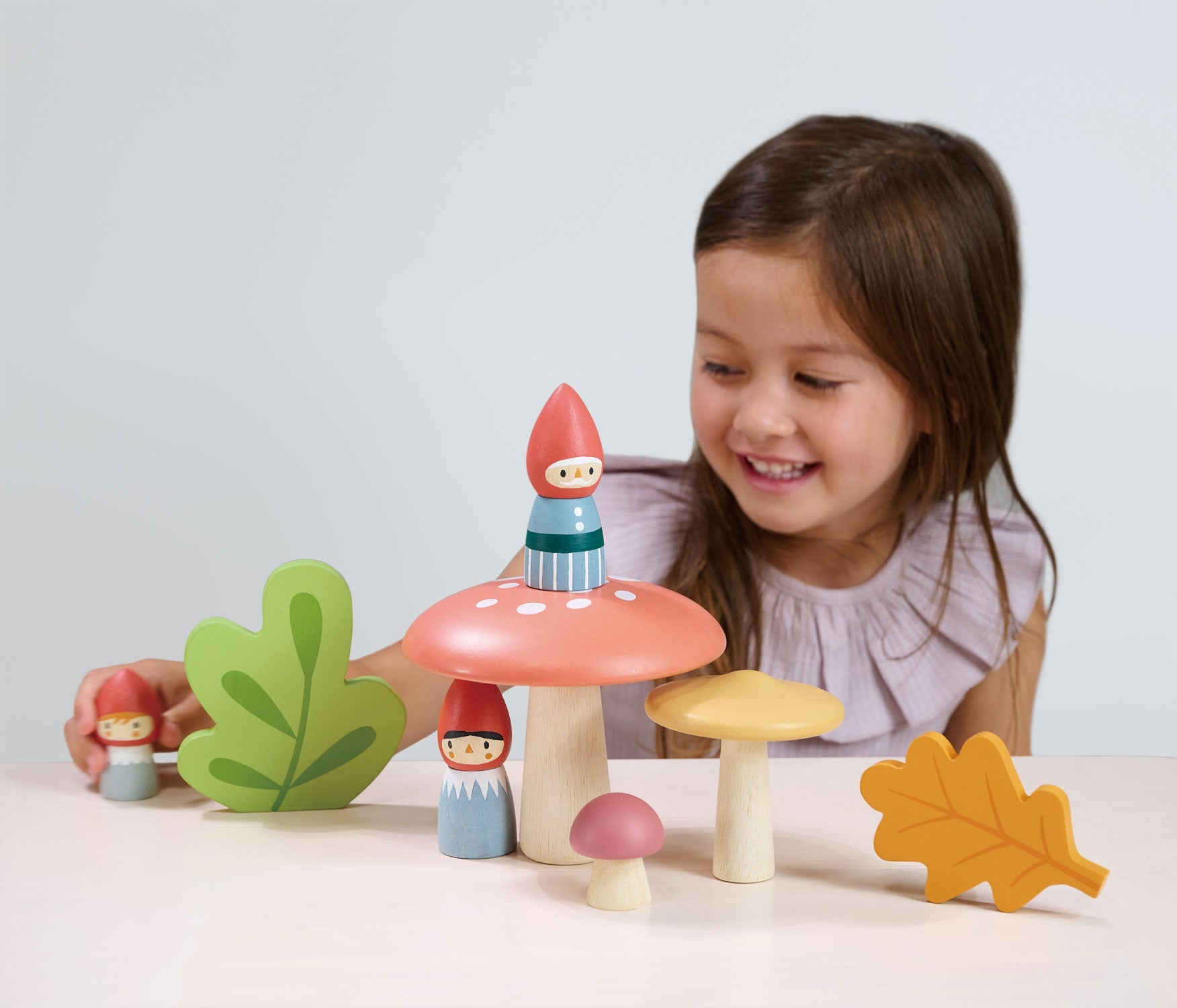 Tender Leaf Woodland Gnome Family