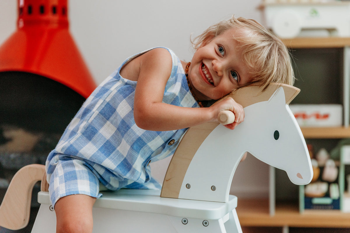 Tender Leaf Lucky Rocking Horse