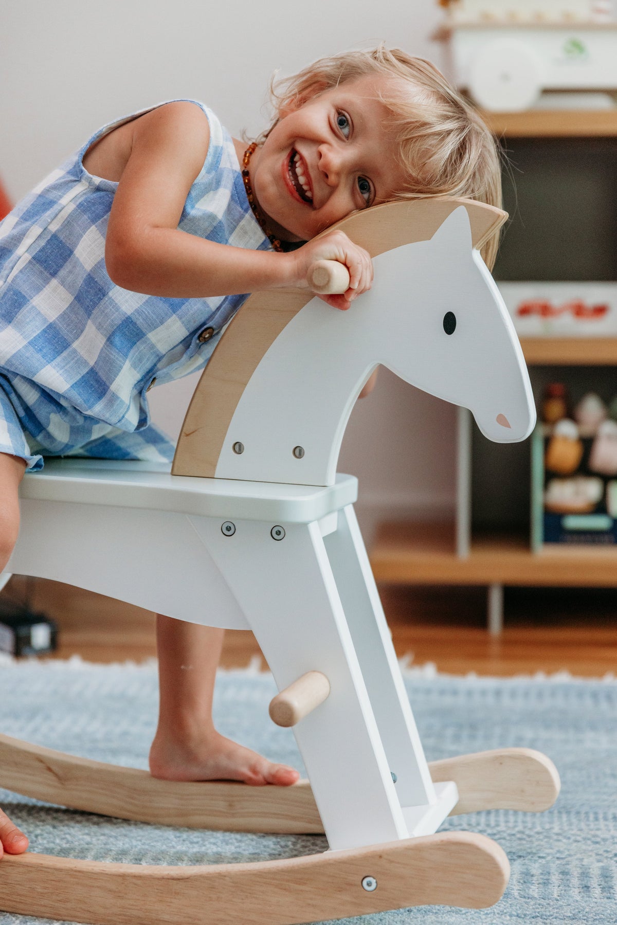 Tender Leaf Lucky Rocking Horse