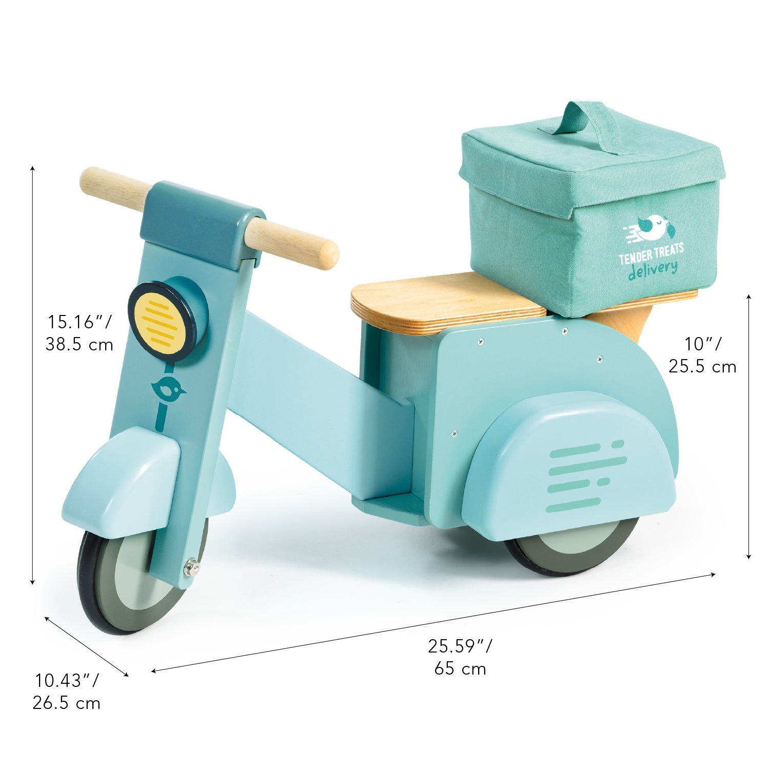 Tender Leaf Delivery Scooter