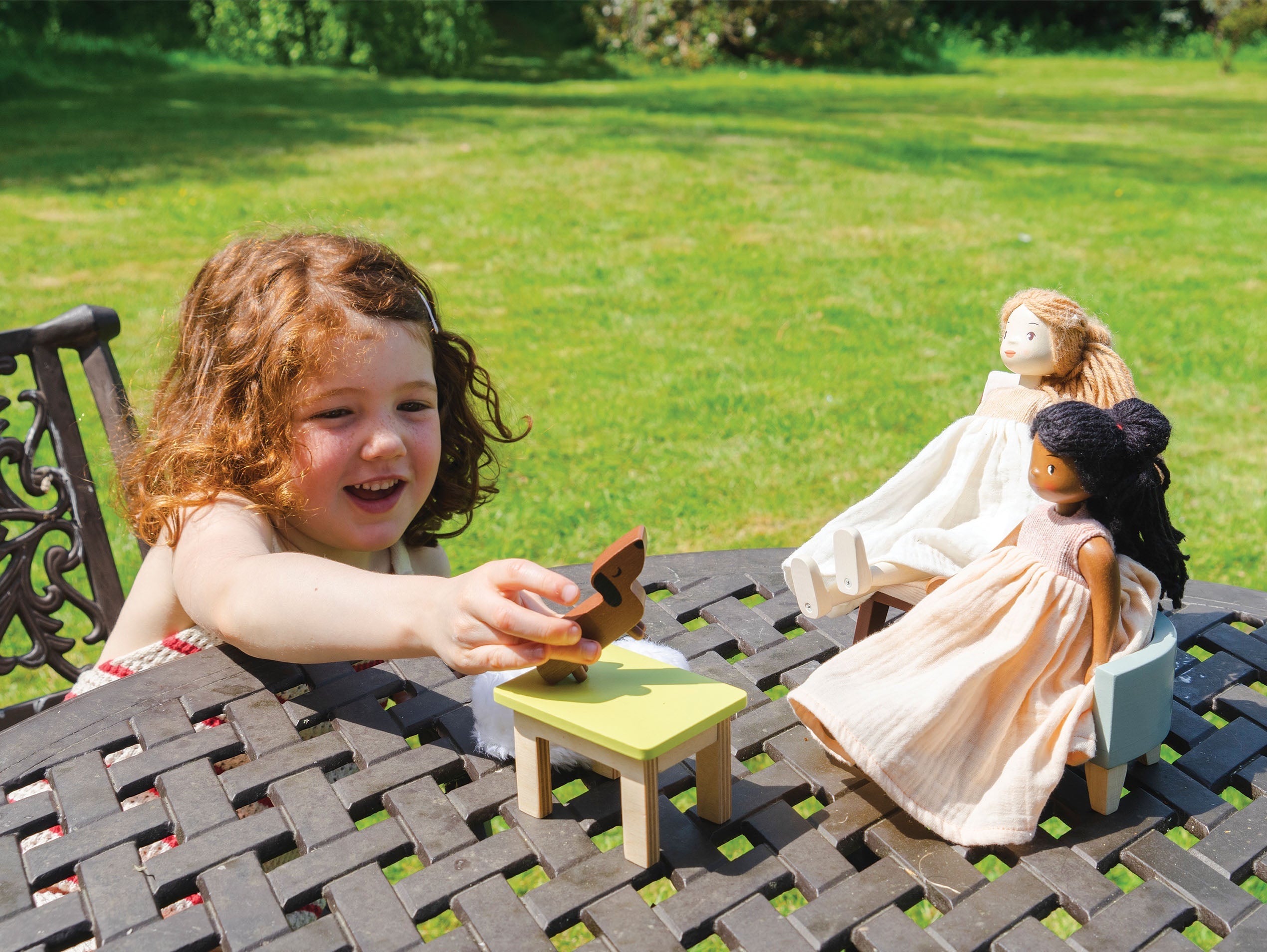 Tender Leaf Ferne Wooden Doll
