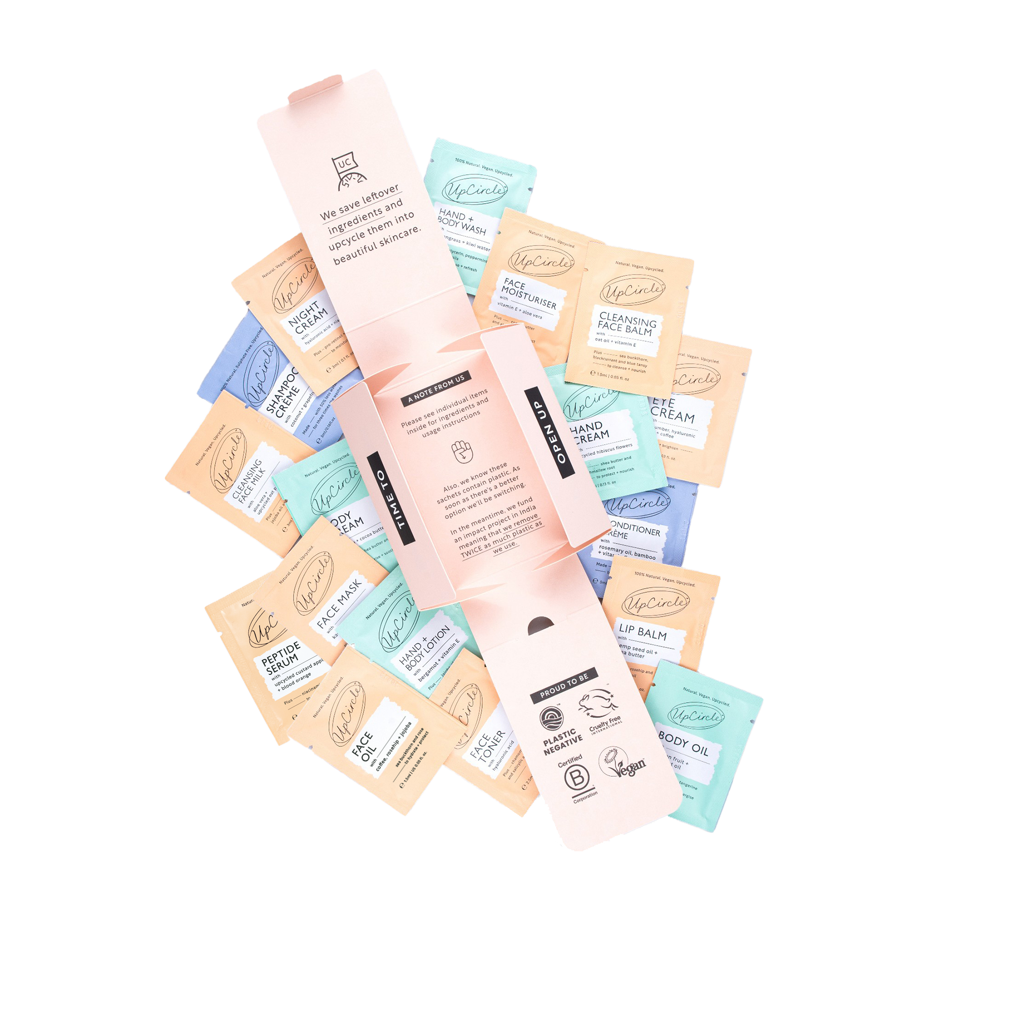 UpCircle The Pamper Kit - 17 Pieces