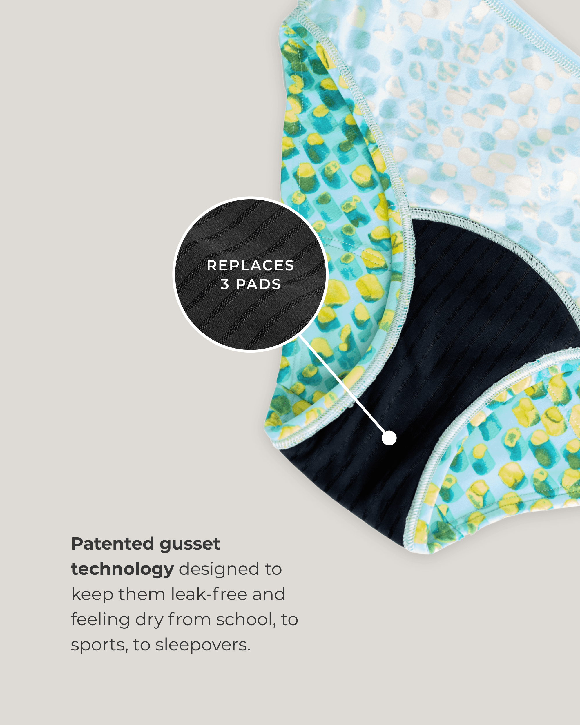 Saalt Leakproof Teen Brief