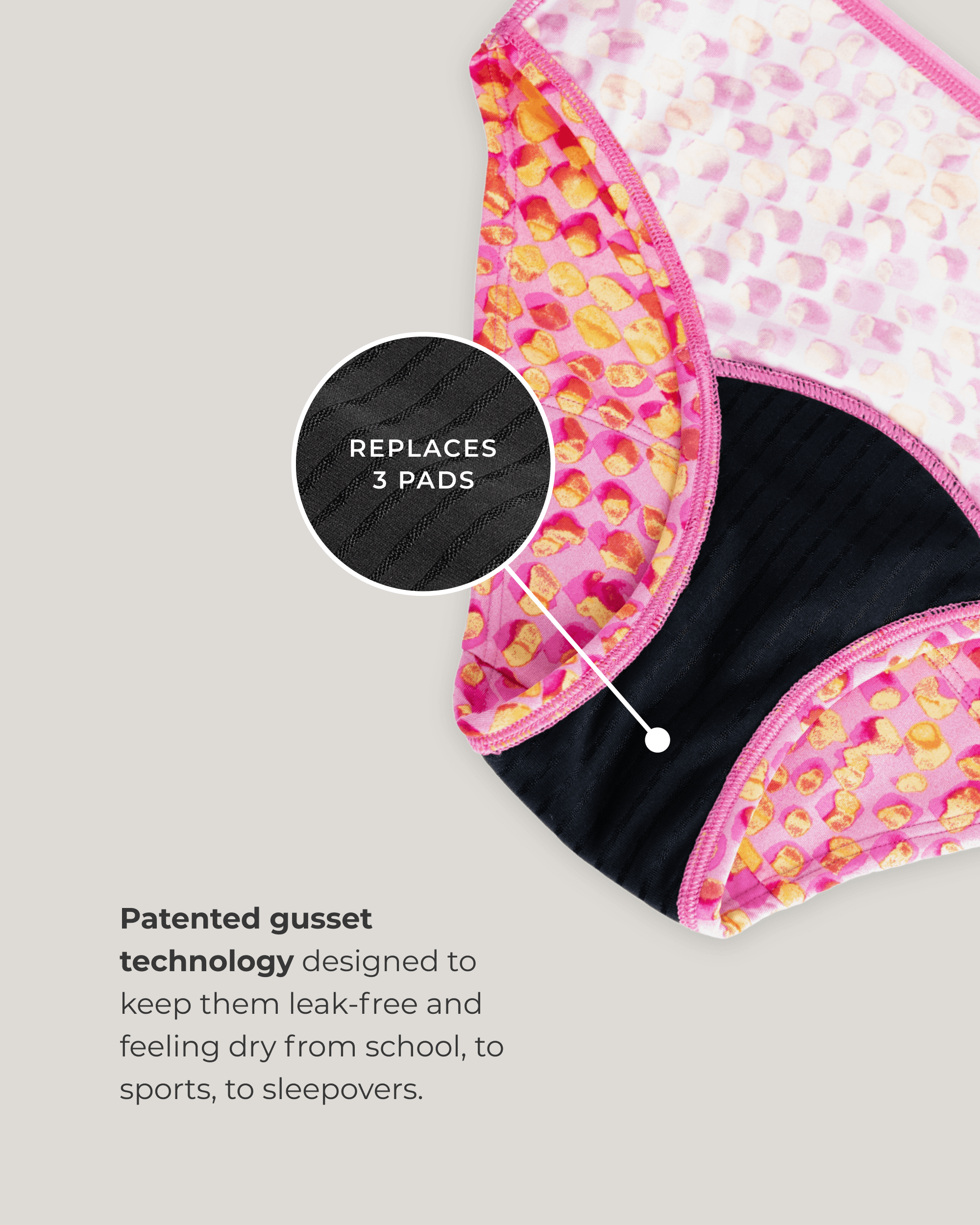 Saalt Leakproof Teen Brief