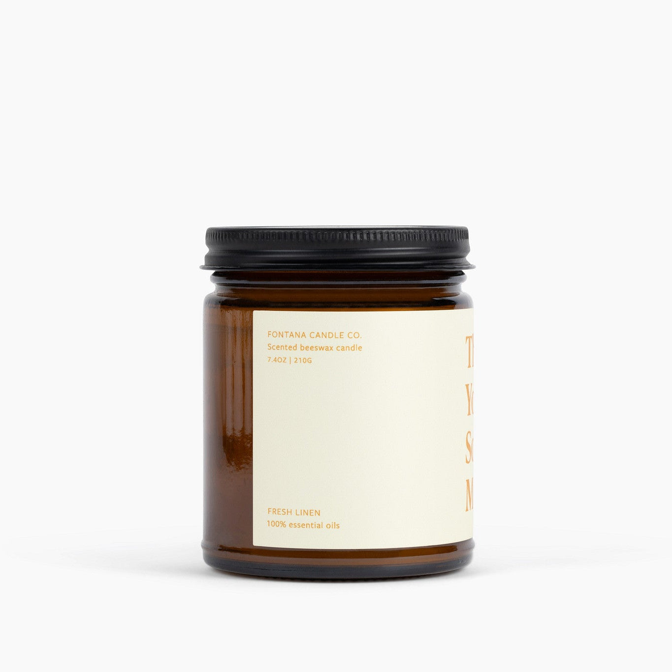 Fontana Candle Co Thank You So Very Much Jar Candle