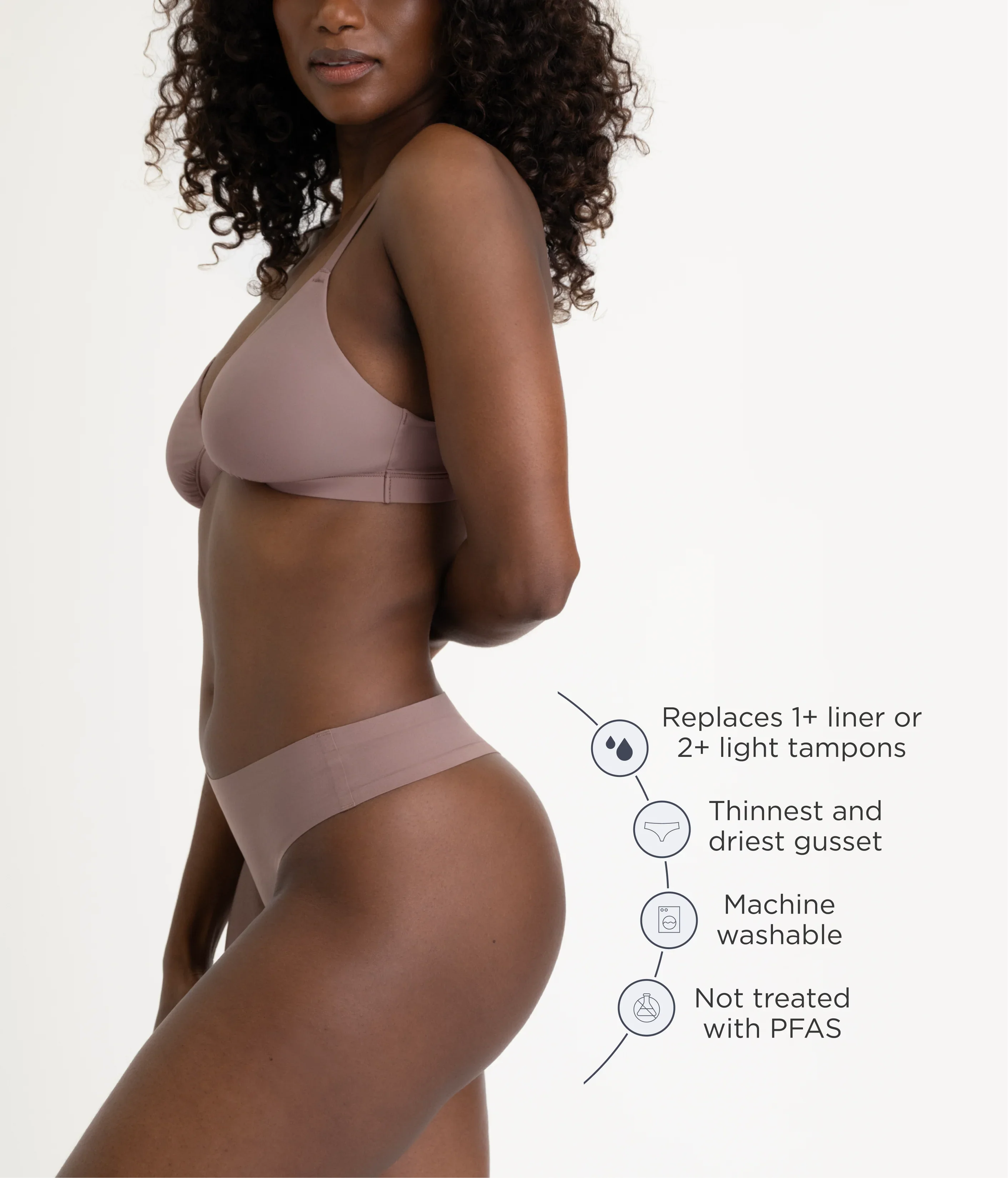 Saalt Leakproof Seamless Thong