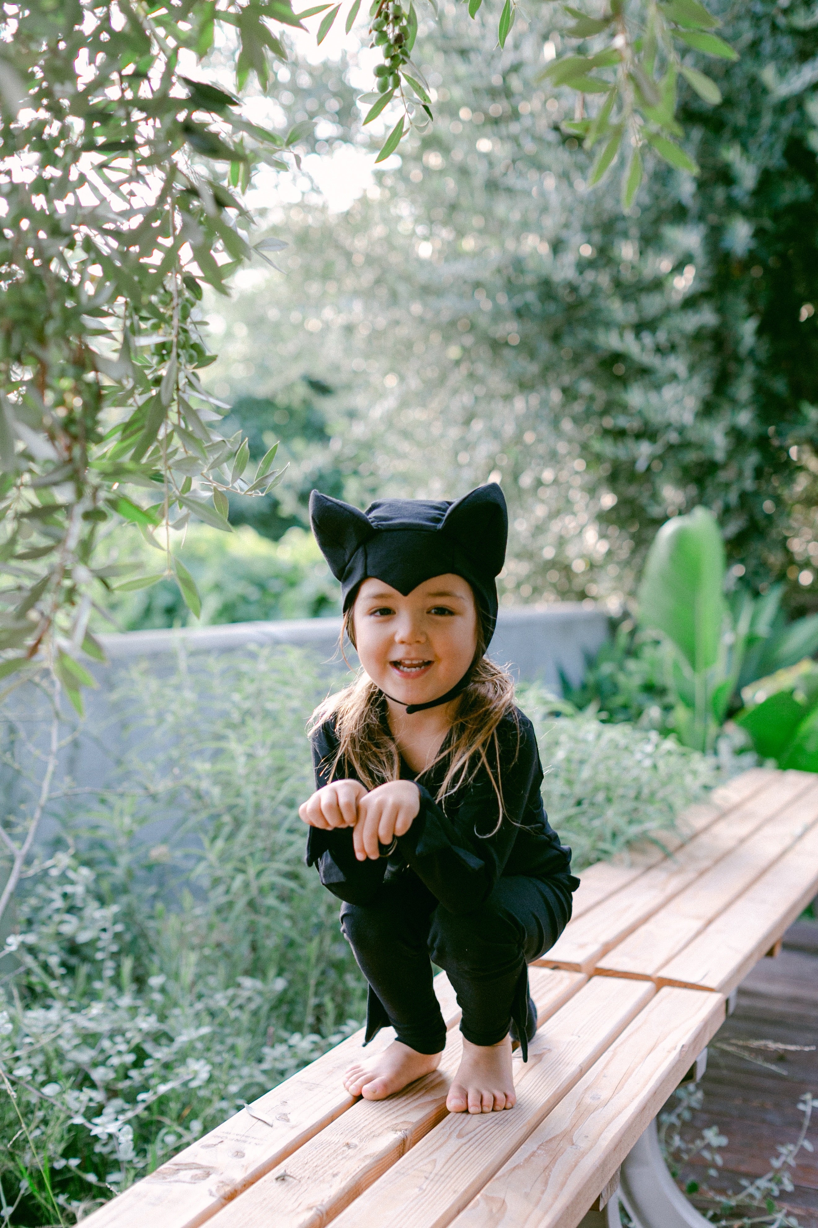 Band of the Wild Black Cat Pajama Costume