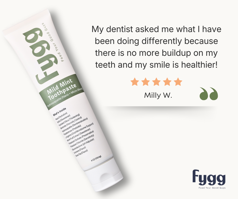 Fygg Chocolate Swirl Nano-Hydroxyapatite Toothpaste & Propolis Silk Floss Bundle