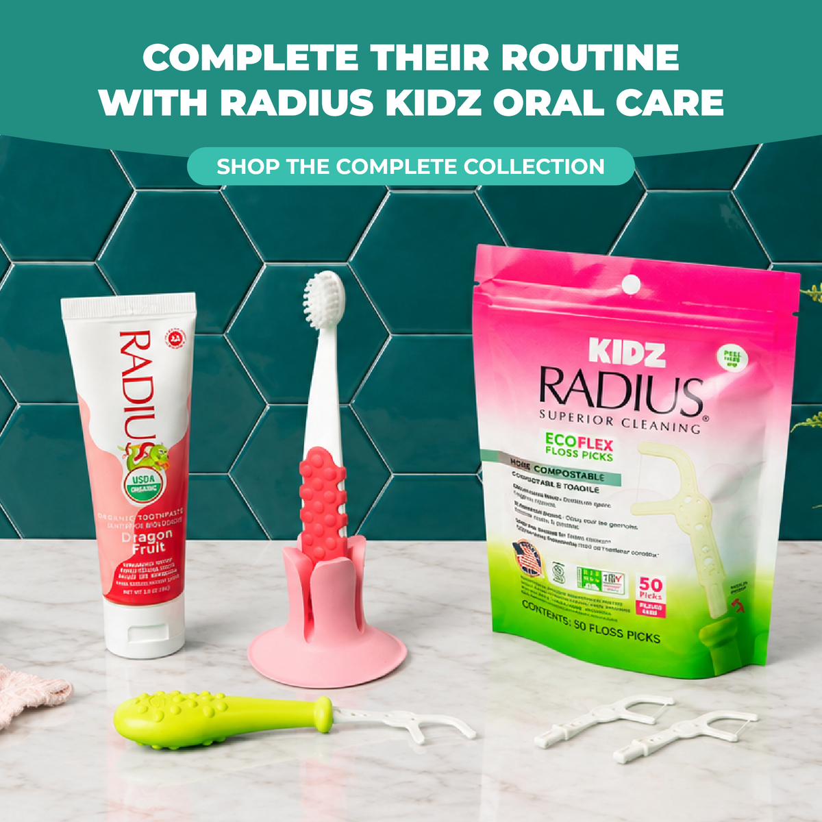 Radius Totz® Plus Brush (3 yrs+)
