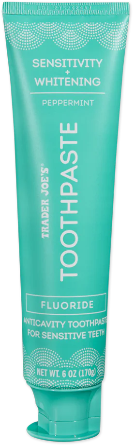 Trader Joe's Sensitivity + Whitening Peppermint Toothpaste
