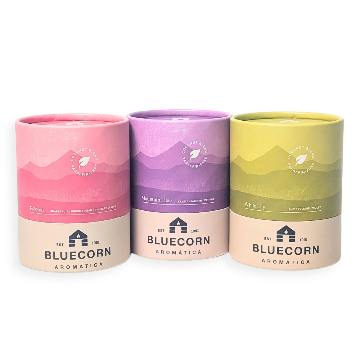 Bluecorn Candles Spring Collection