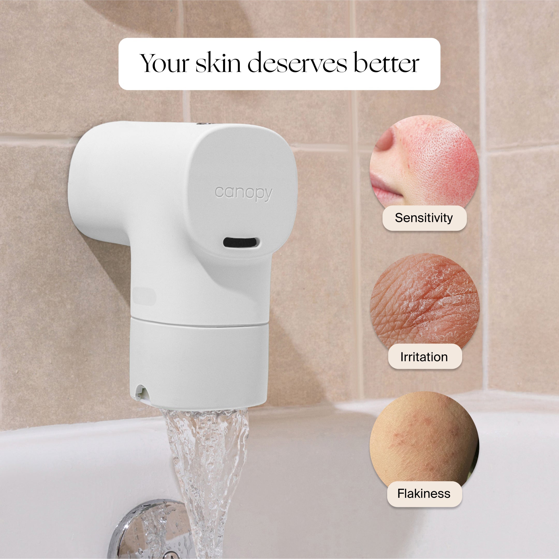 Canopy Bath Tub Filter