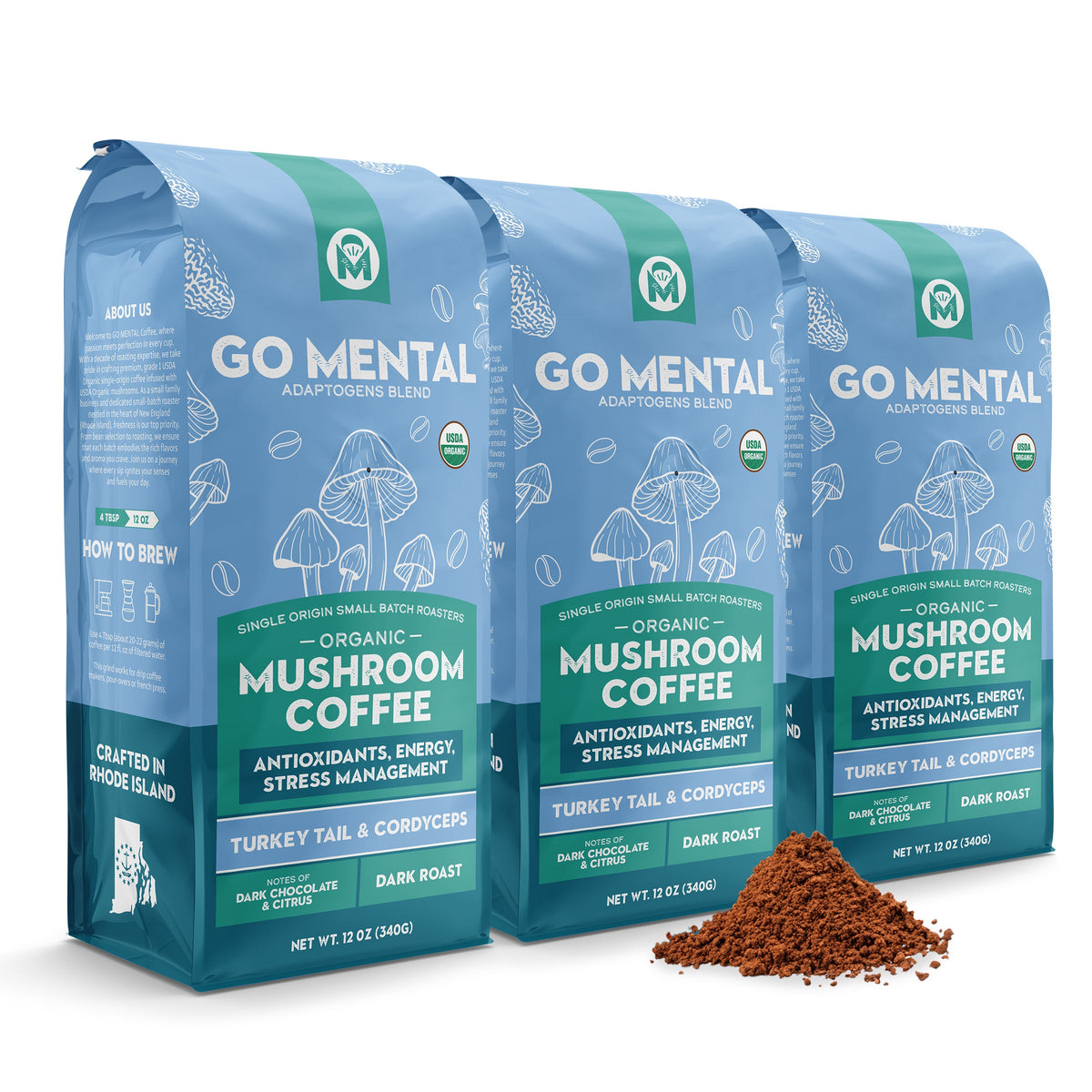 Turkey Tail and Cordyceps mushroom coffee — product image 8