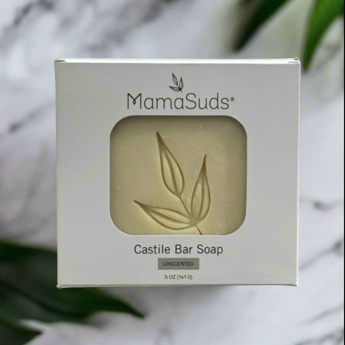 MamaSudsUnscented Castile Bar Soap