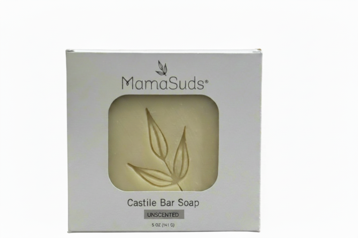 MamaSudsUnscented Castile Bar Soap