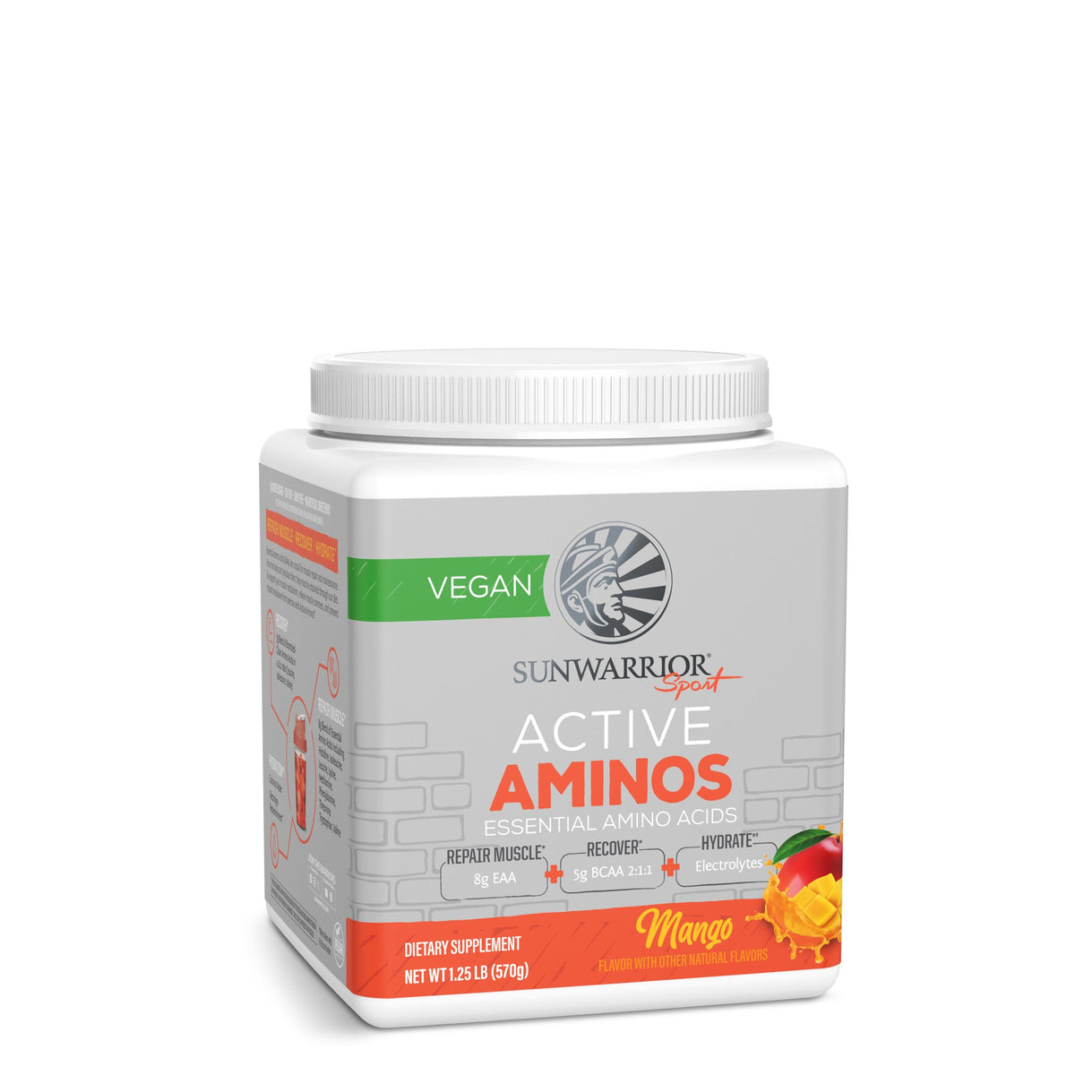 Sunwarrior Active Essential Amino Acids - Mango - 2 Pack