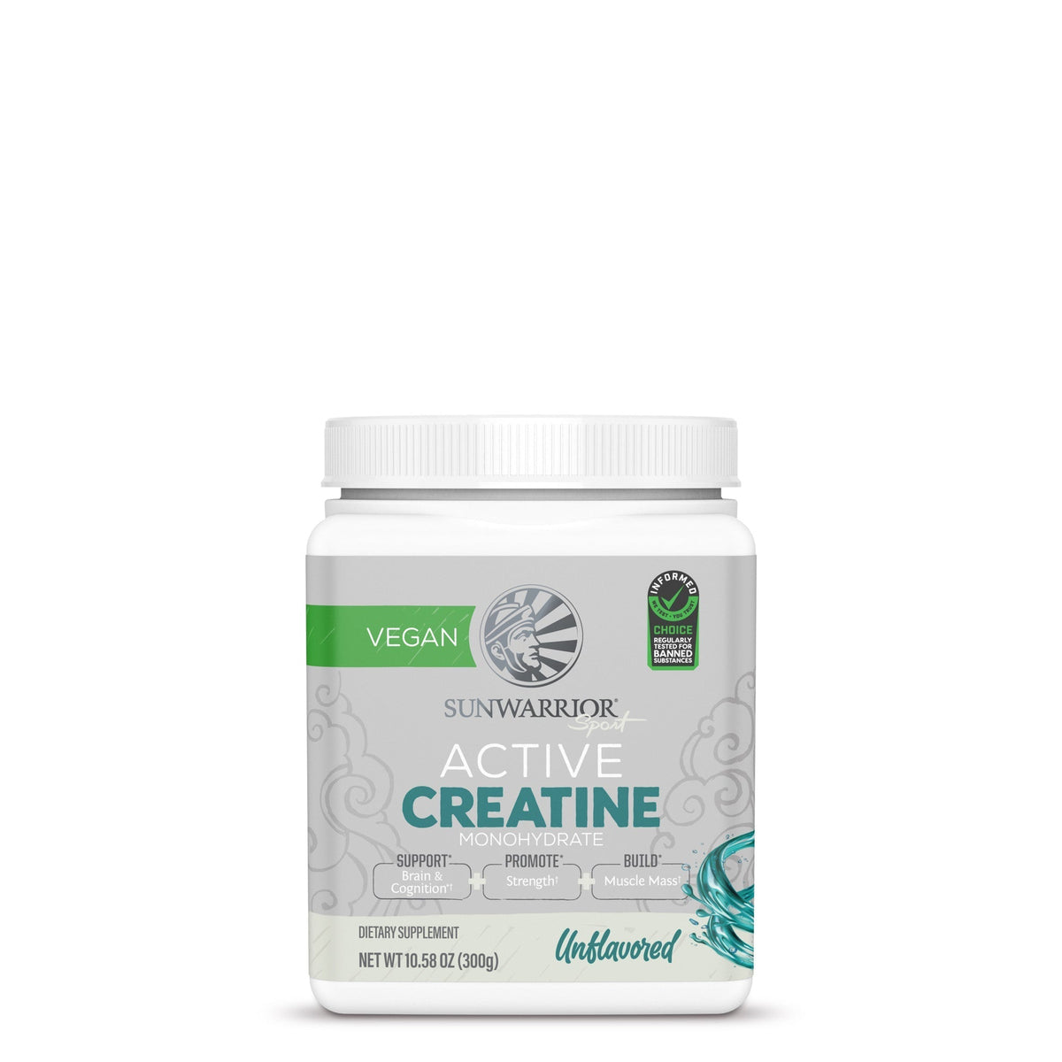 Sunwarrior Active Creatine product packaging; original product reference image