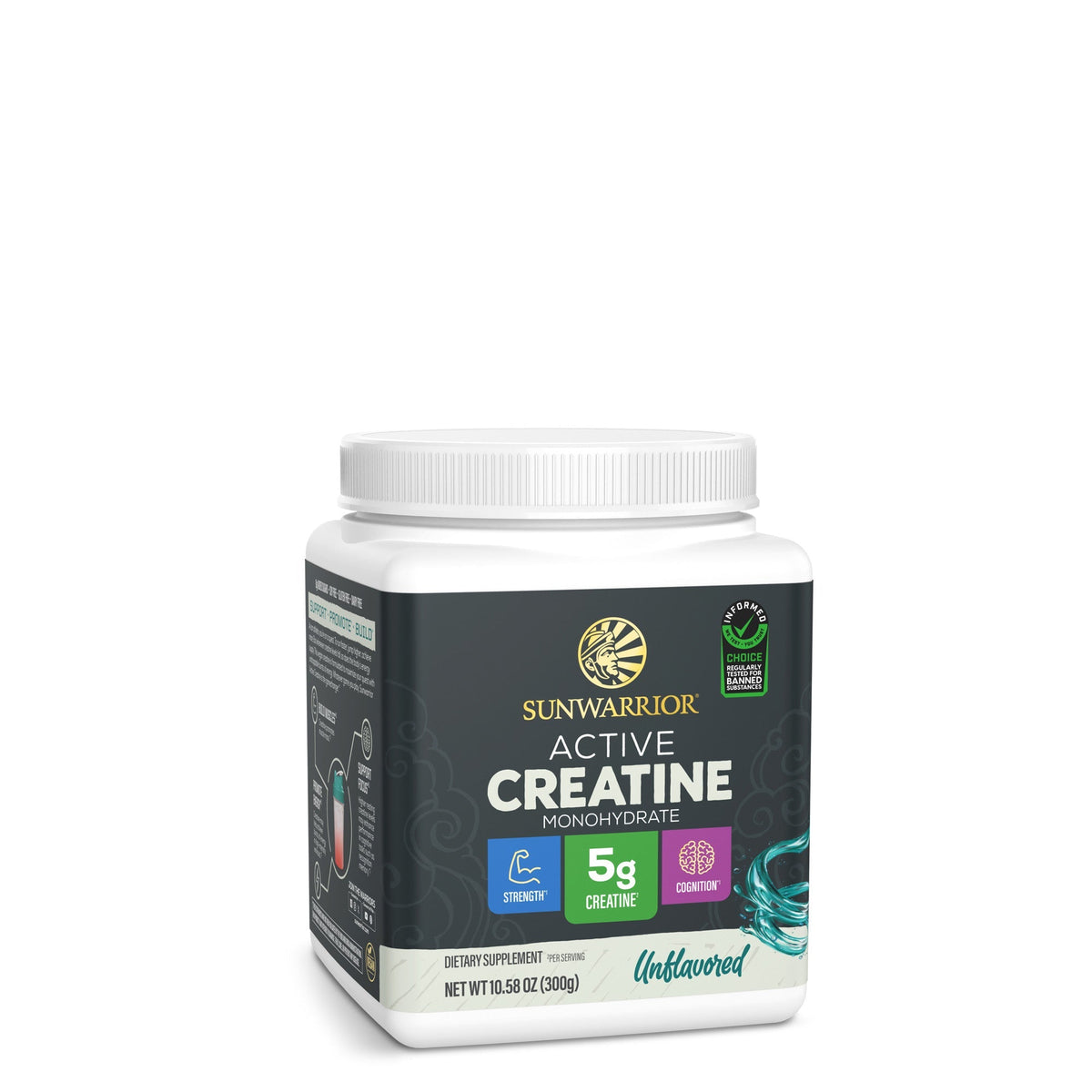 Sunwarrior Active Creatine product packaging; original product reference image