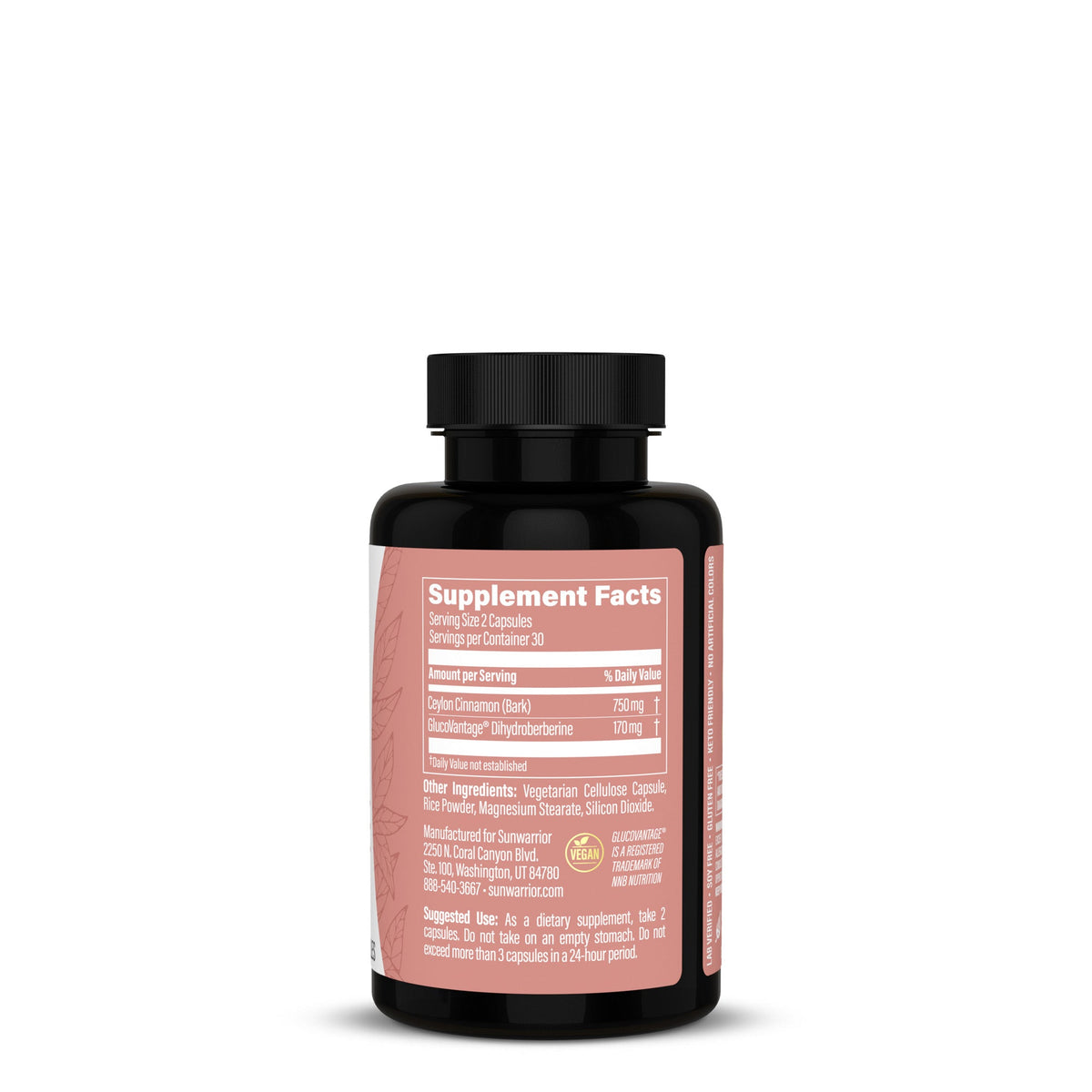 Sunwarrior Berberine Capsules - 3 Pack