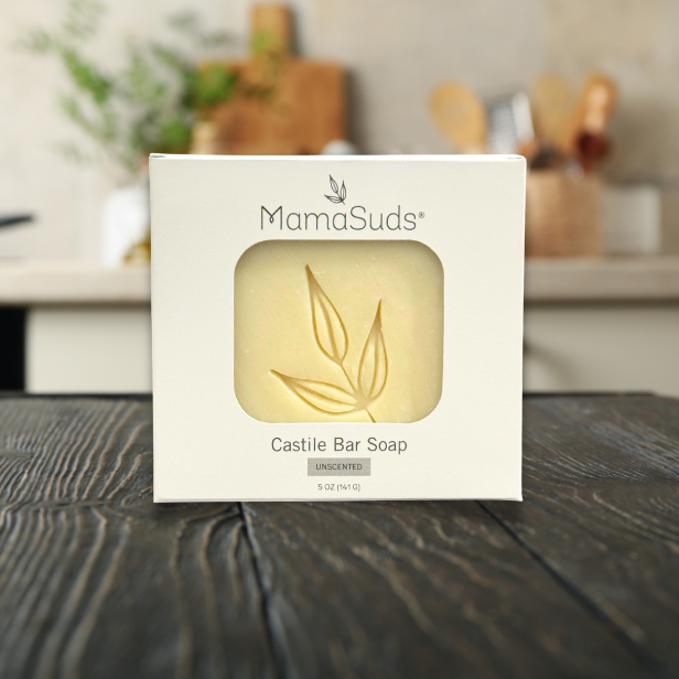 MamaSudsUnscented Castile Bar Soap