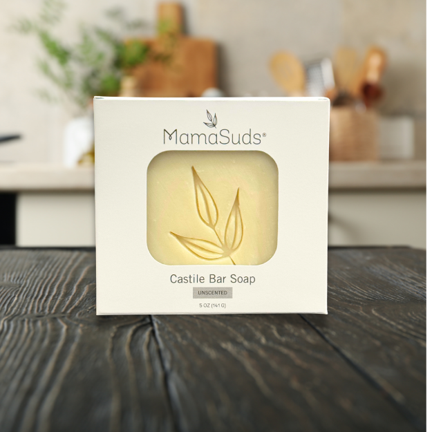 MamaSudsUnscented Castile Bar Soap