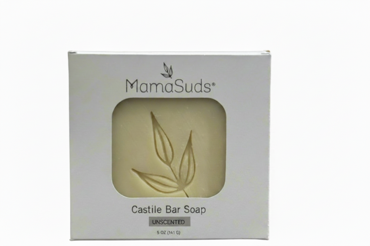 MamaSudsUnscented Castile Bar Soap