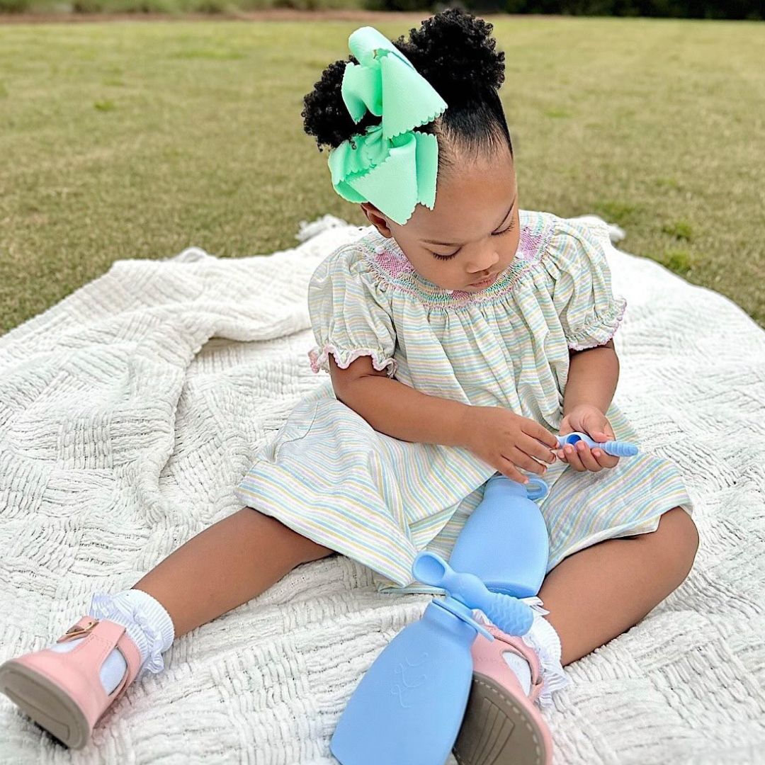 Lowcountry Littles The Palmetto Pouch 2-Pack: Nontoxic Reusable Smoothie Pouch