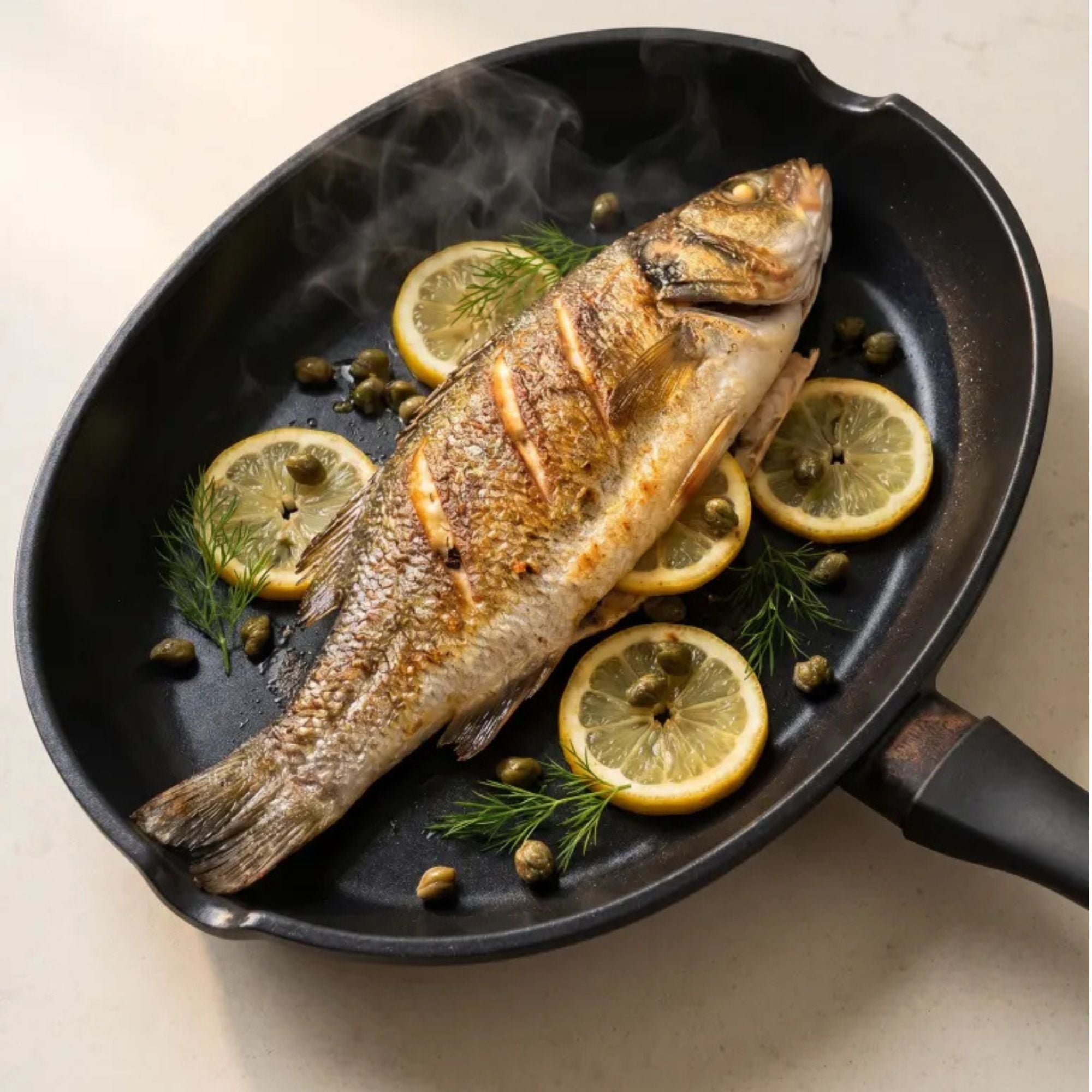 Alva Cookware Ceramic Nonstick Whole Fish Pan