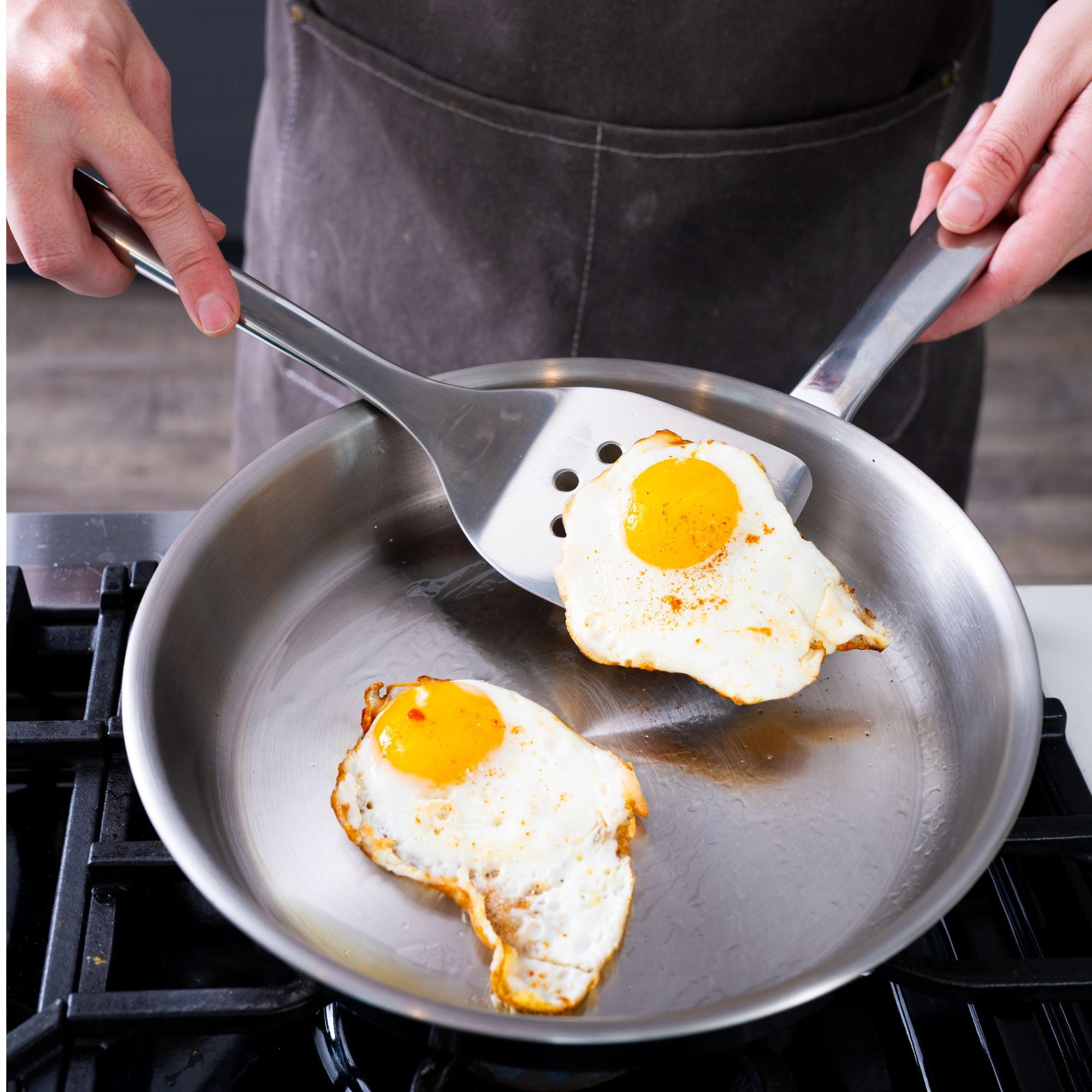 Alva Cookware 5-Ply Stainless Steel Frying Pan