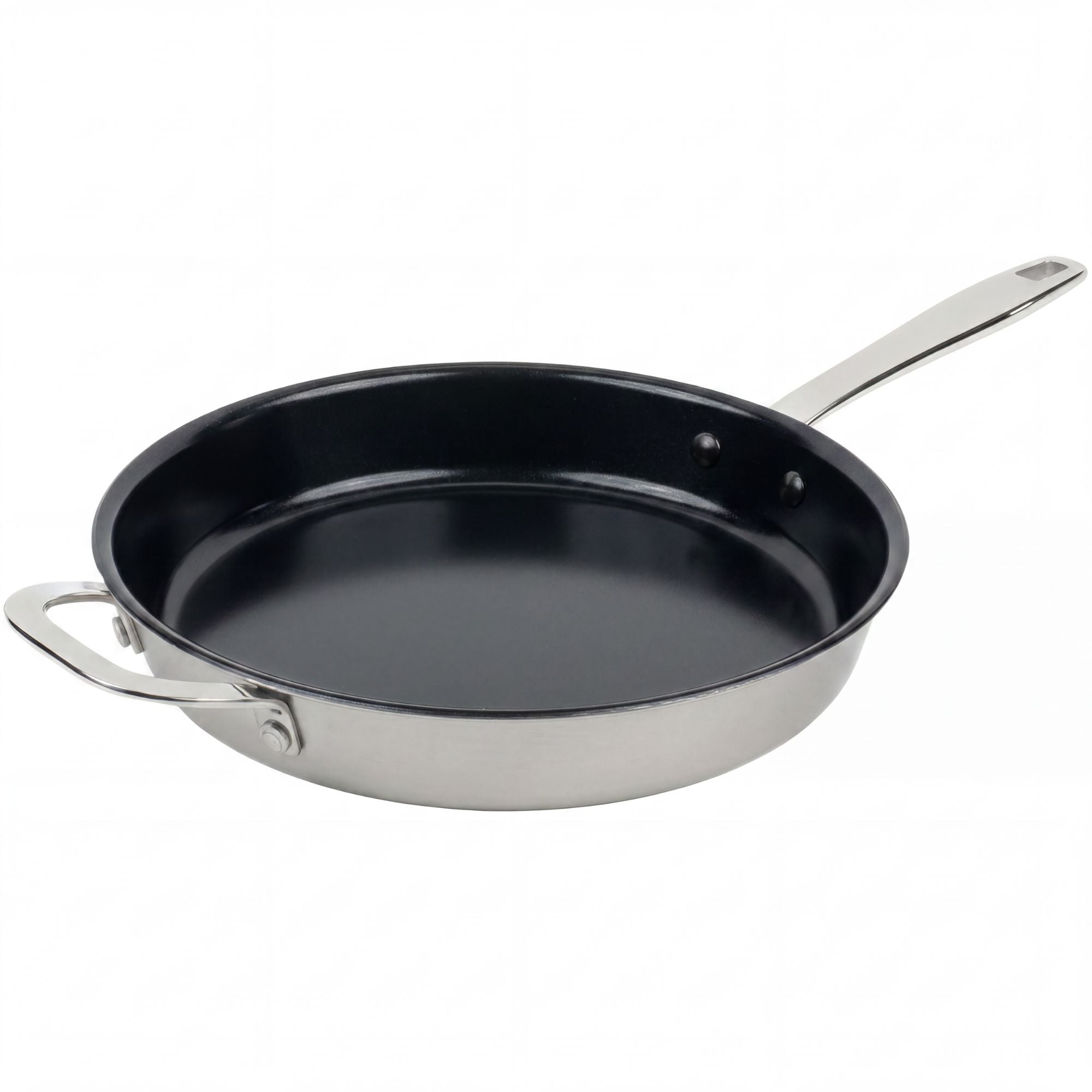 Alva Cookware 5-Ply Nonstick Stainless Frying Pan