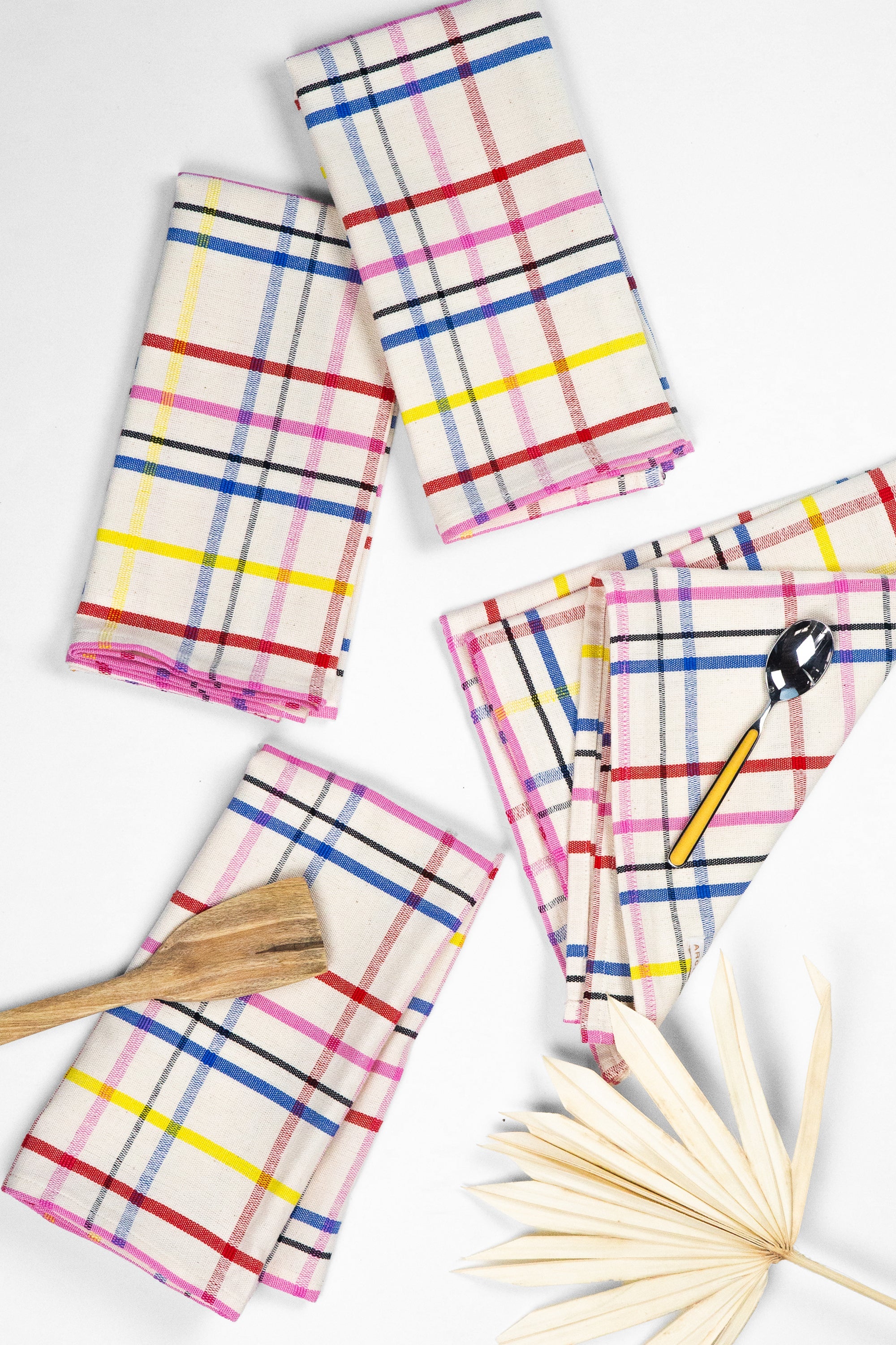 Archive New York Vera Plaid Napkin Set
