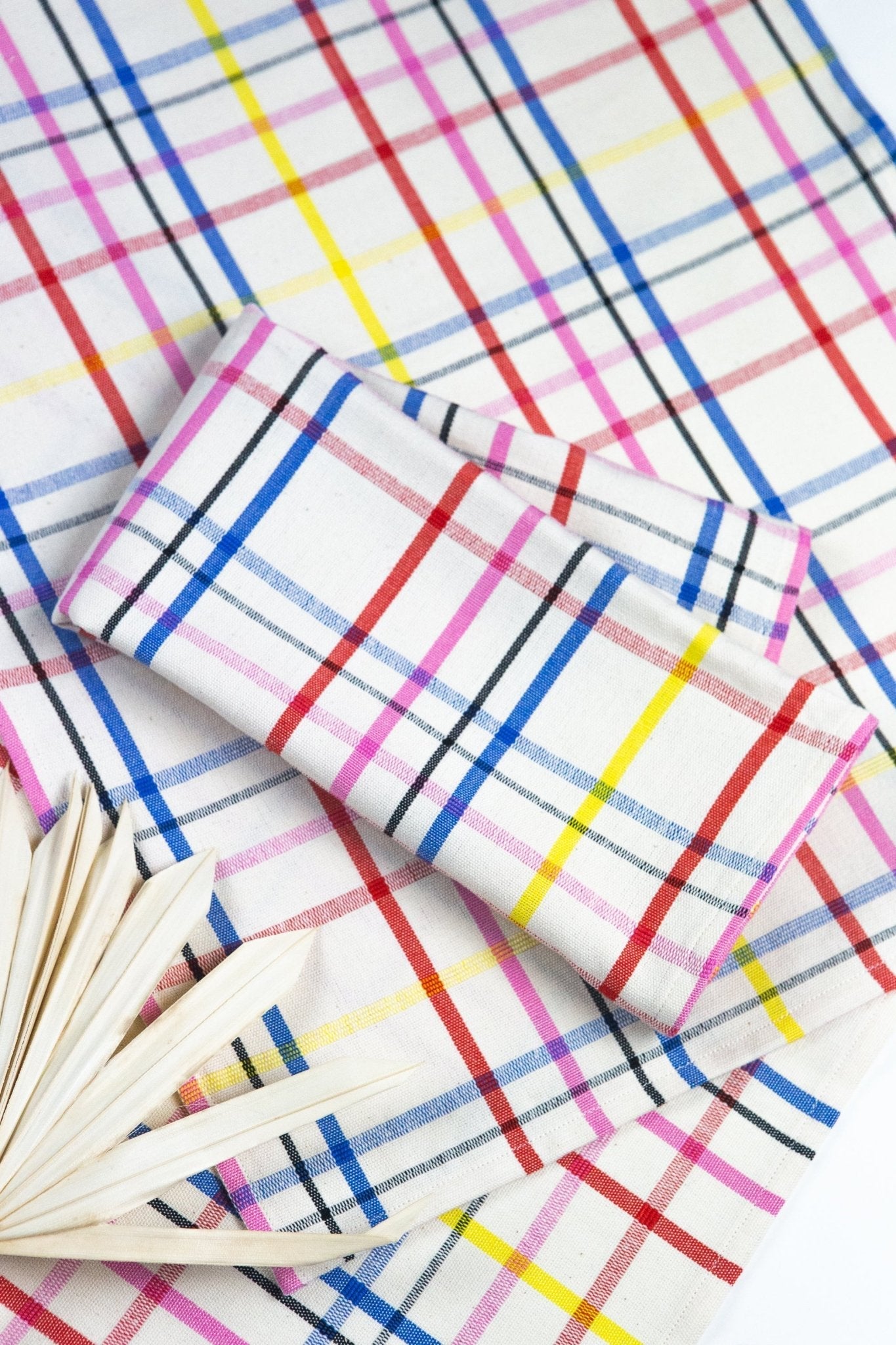 Archive New York Vera Plaid Napkin Set