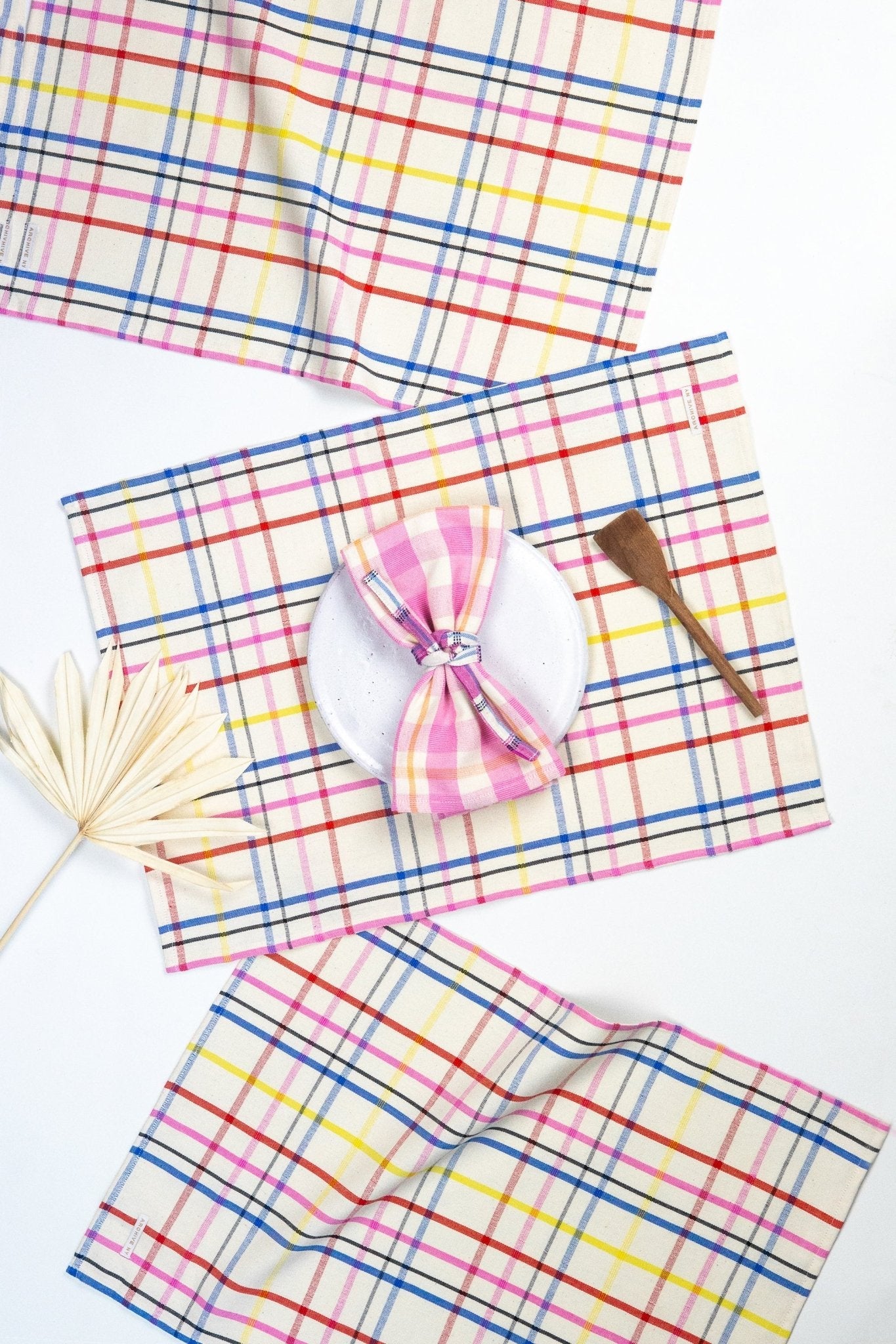 Archive New York Vera Plaid Placemat
