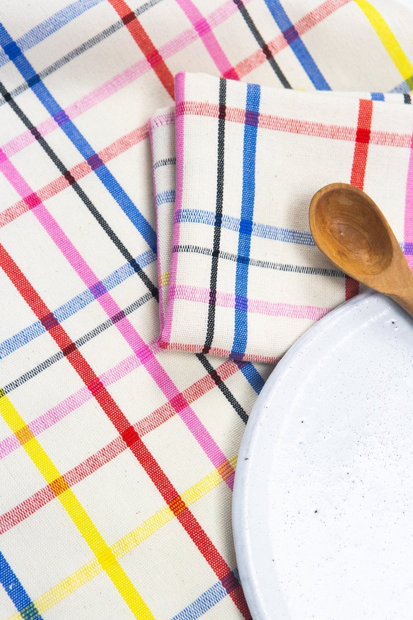 Archive New York Vera Plaid Napkin Set