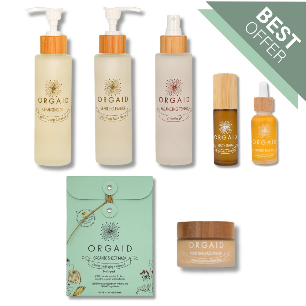 ORGAID Organic Skincare Complete Set