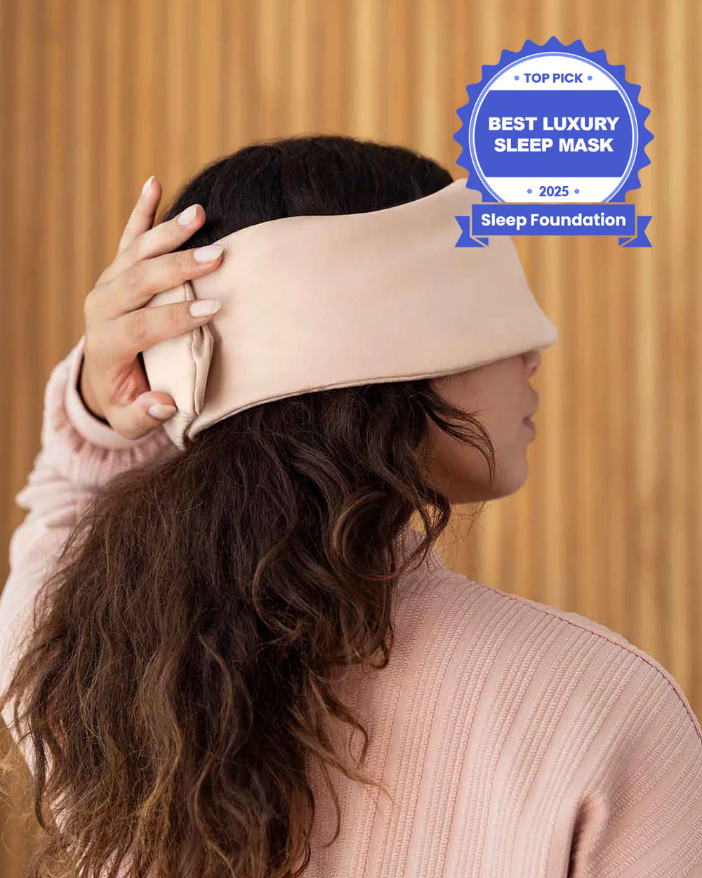 Weighted Silk Sleep Stone Mask