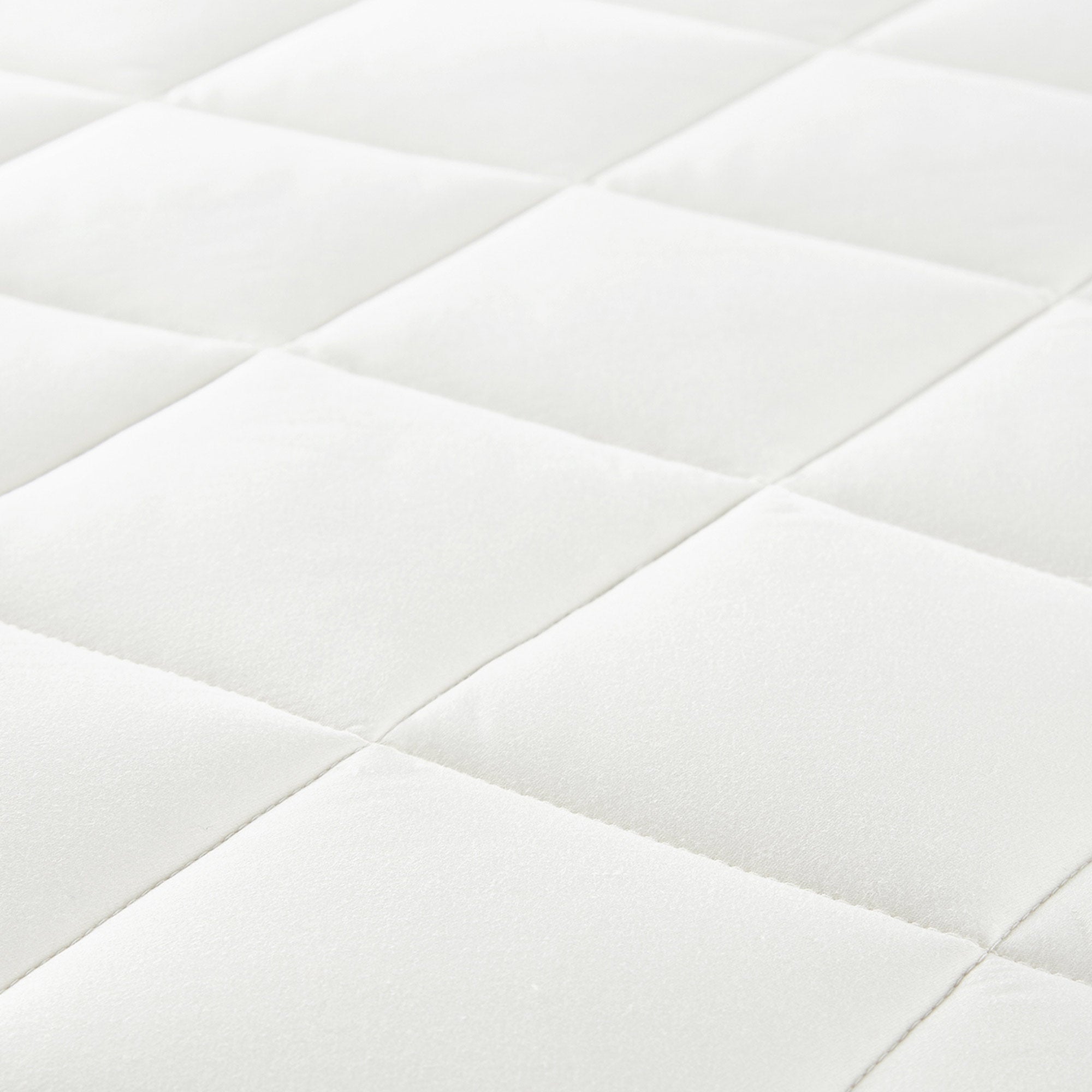 Whisper Organics Luxury Organic Cotton Quilted Mattress Pad Protector