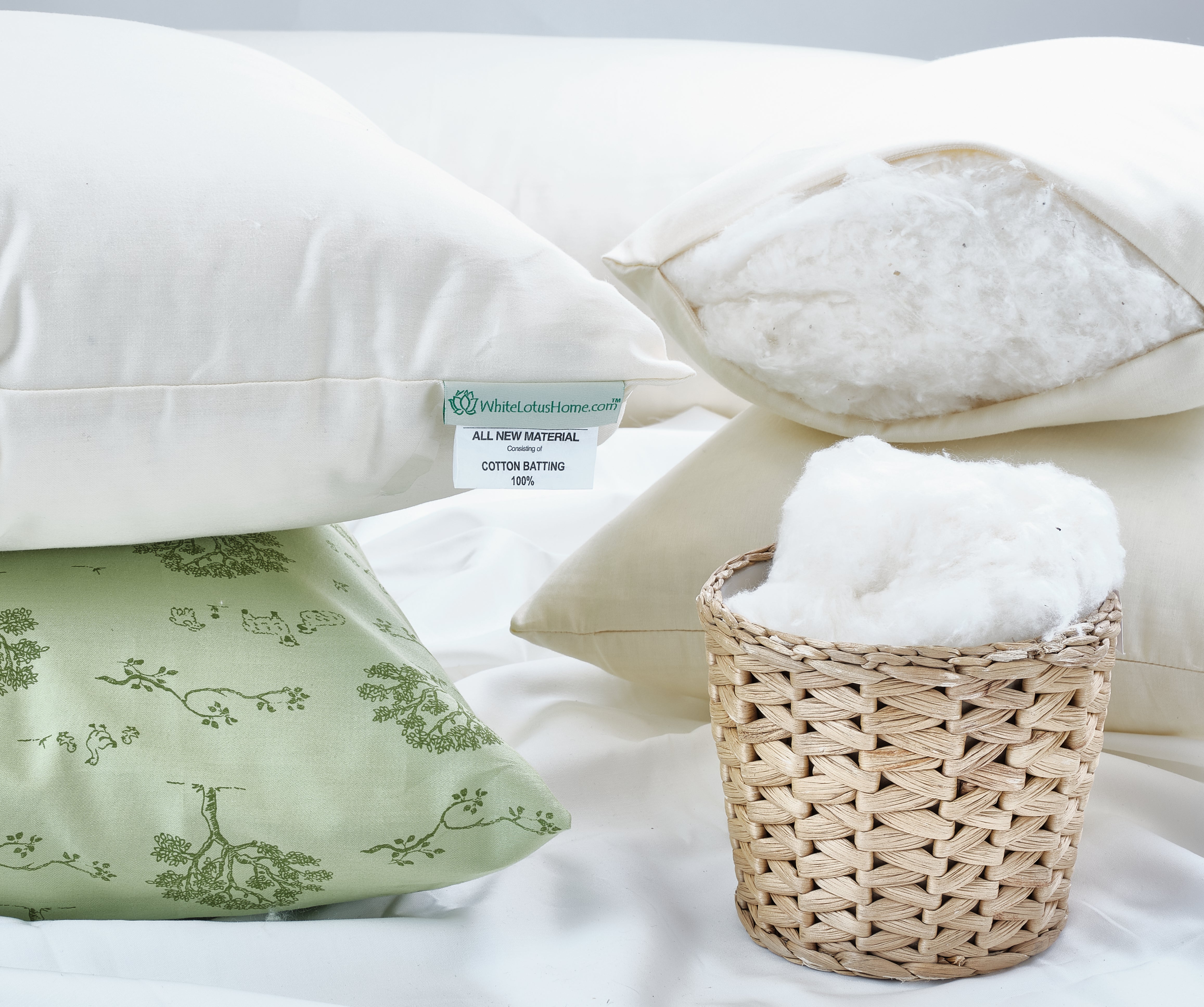 White Lotus Organic Cotton Sleep Pillows