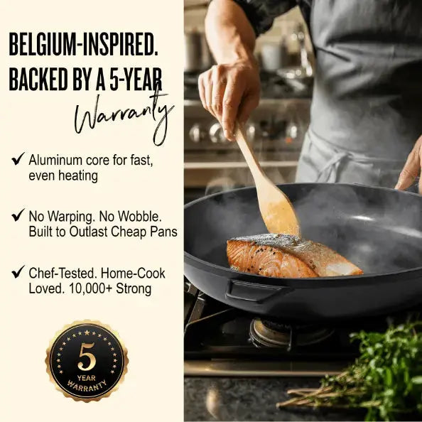 Alva Cookware Wok — 12”
