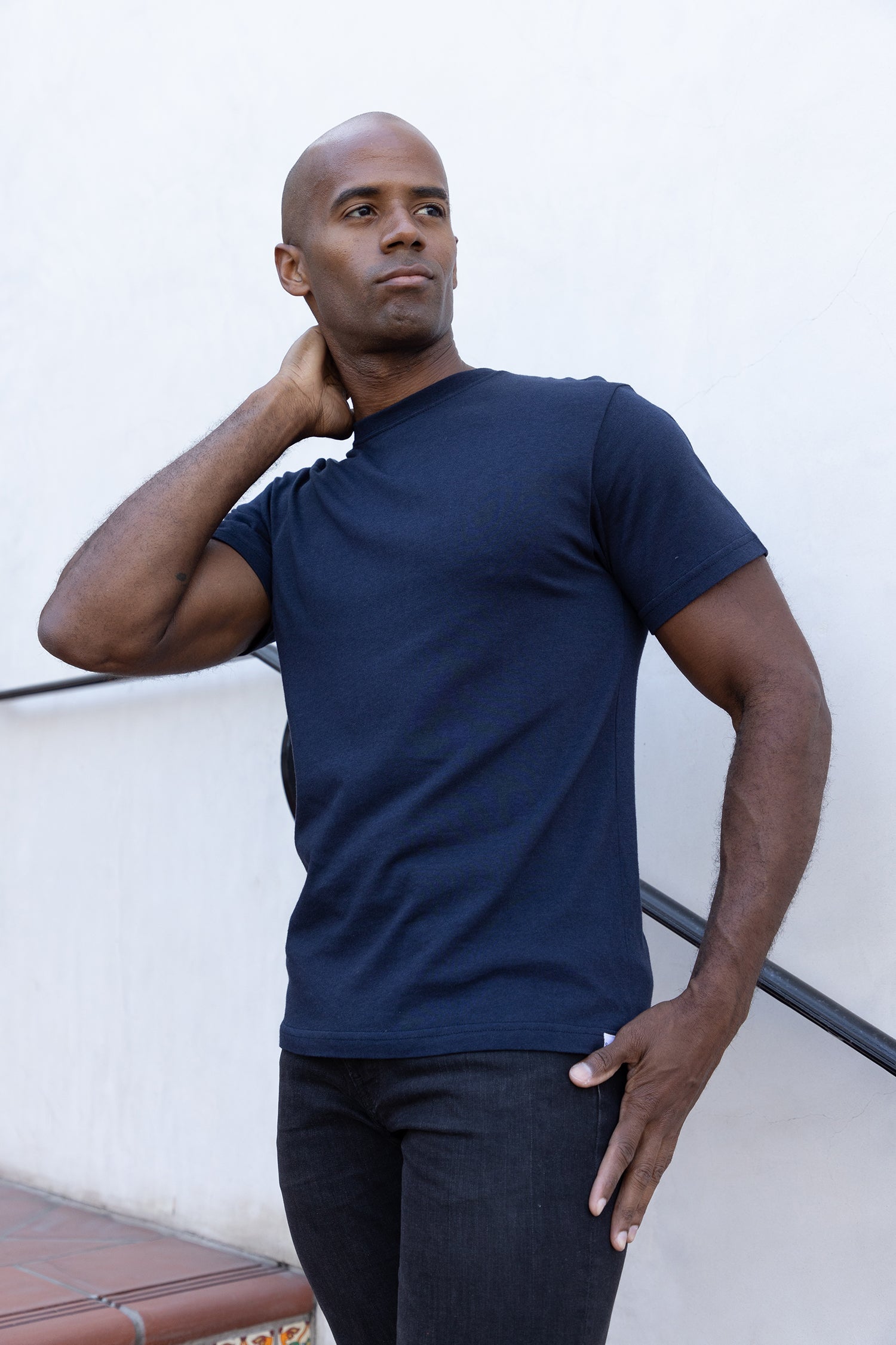 Spun Bamboo The Original Men's Bamboo Viscose/Organic Cotton Short Sleeve T-Shirt - Classic Cut