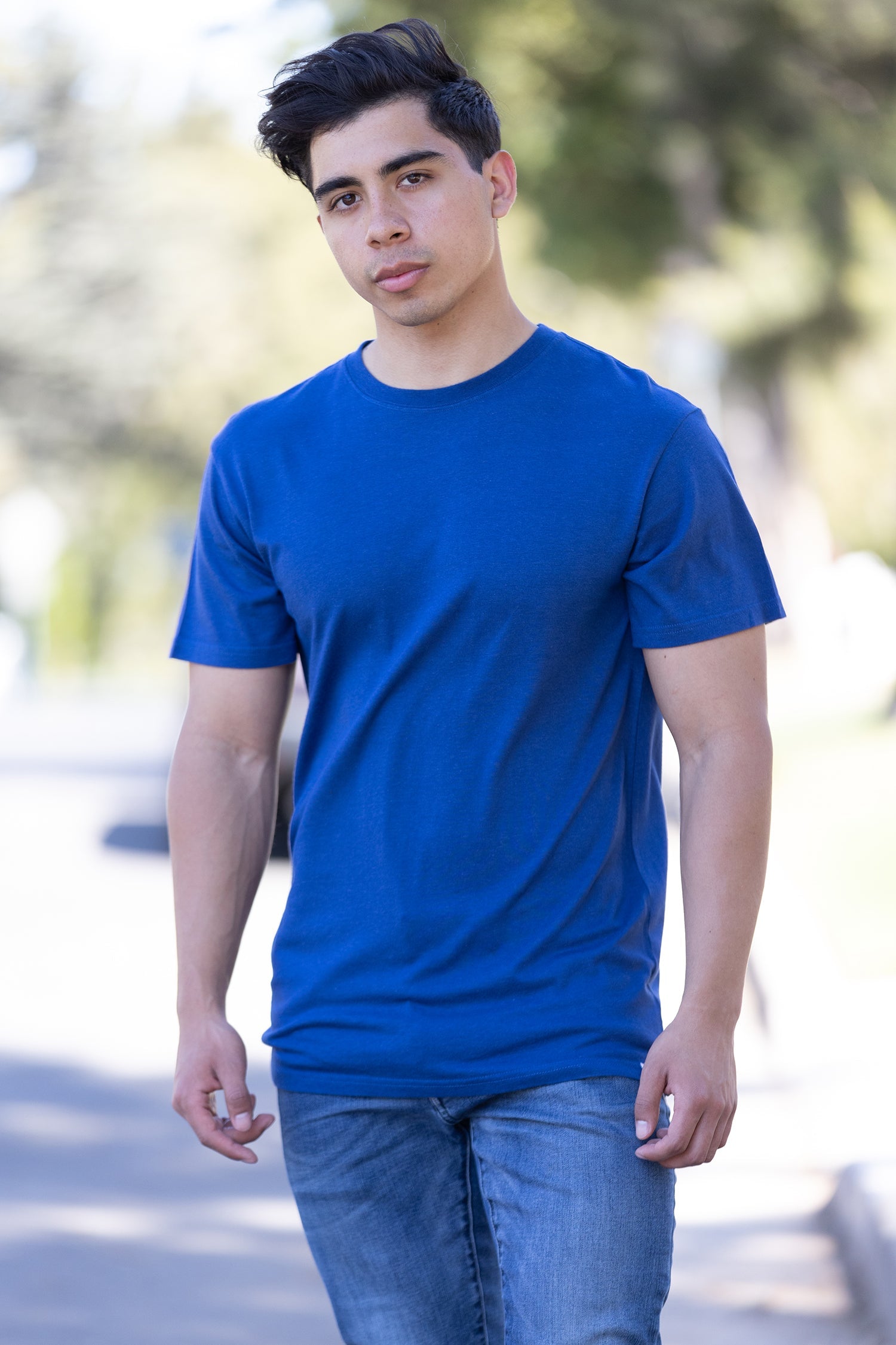 Spun Bamboo The Original Men's Bamboo Viscose/Organic Cotton Short Sleeve T-Shirt - Classic Cut