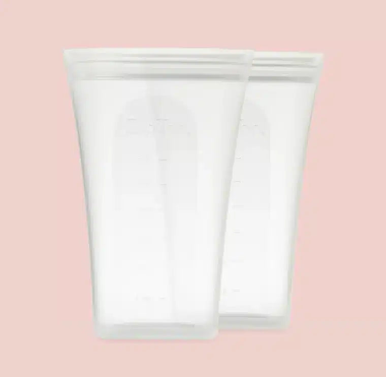 ZipTop Silicone Breast Milk Storage Bags