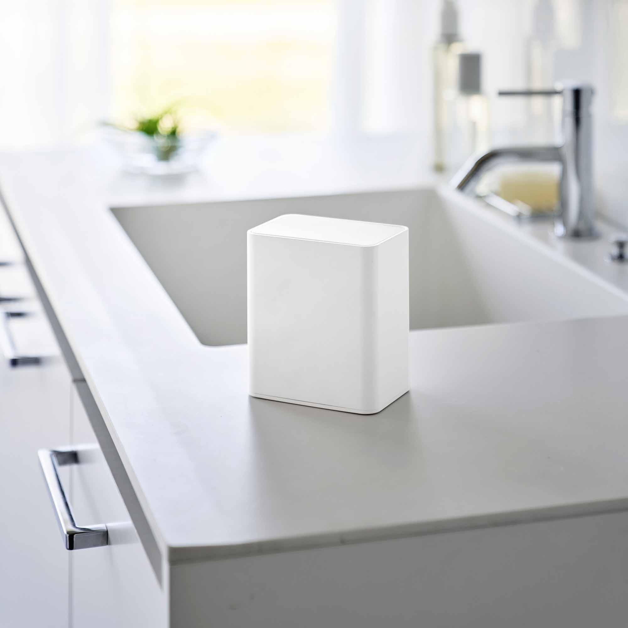 Yamazaki Home Cotton Swab Push-Top Case