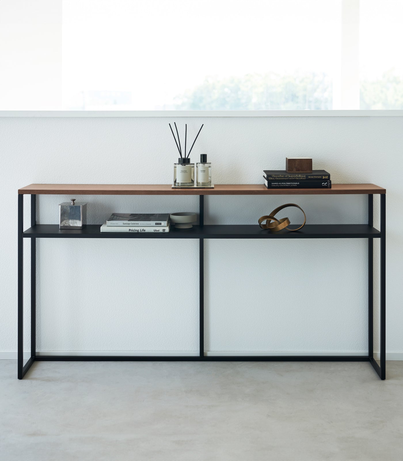 Yamazaki Home Long Console Table - Steel