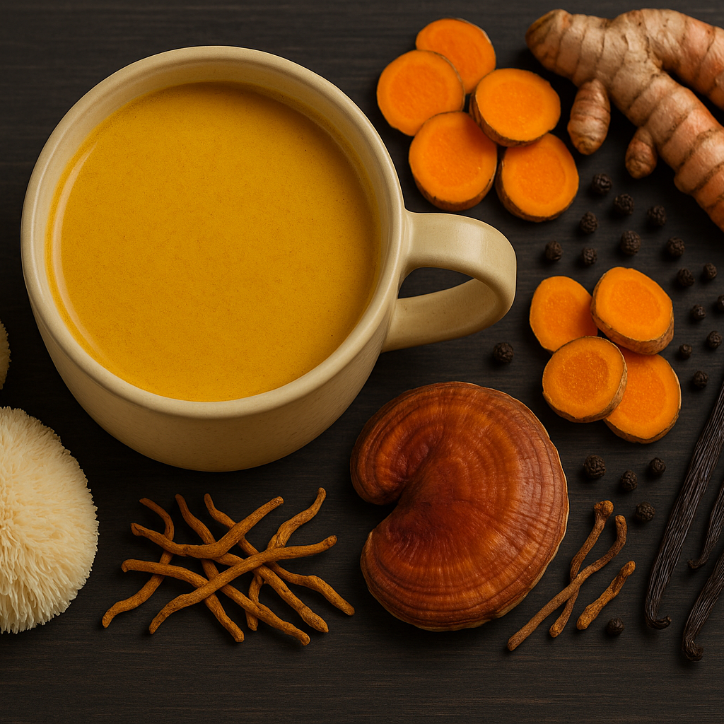 Roots Apothecary Adaptive GOLD || Inflammation + Adaptogen || Golden Milk