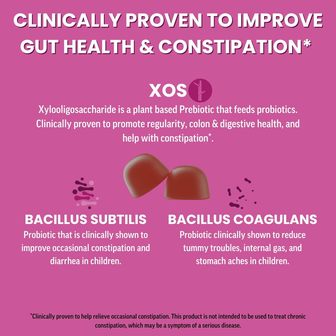 Llama Naturals Adults Organic Pre & Probiotic Gummies - Mixed Berry