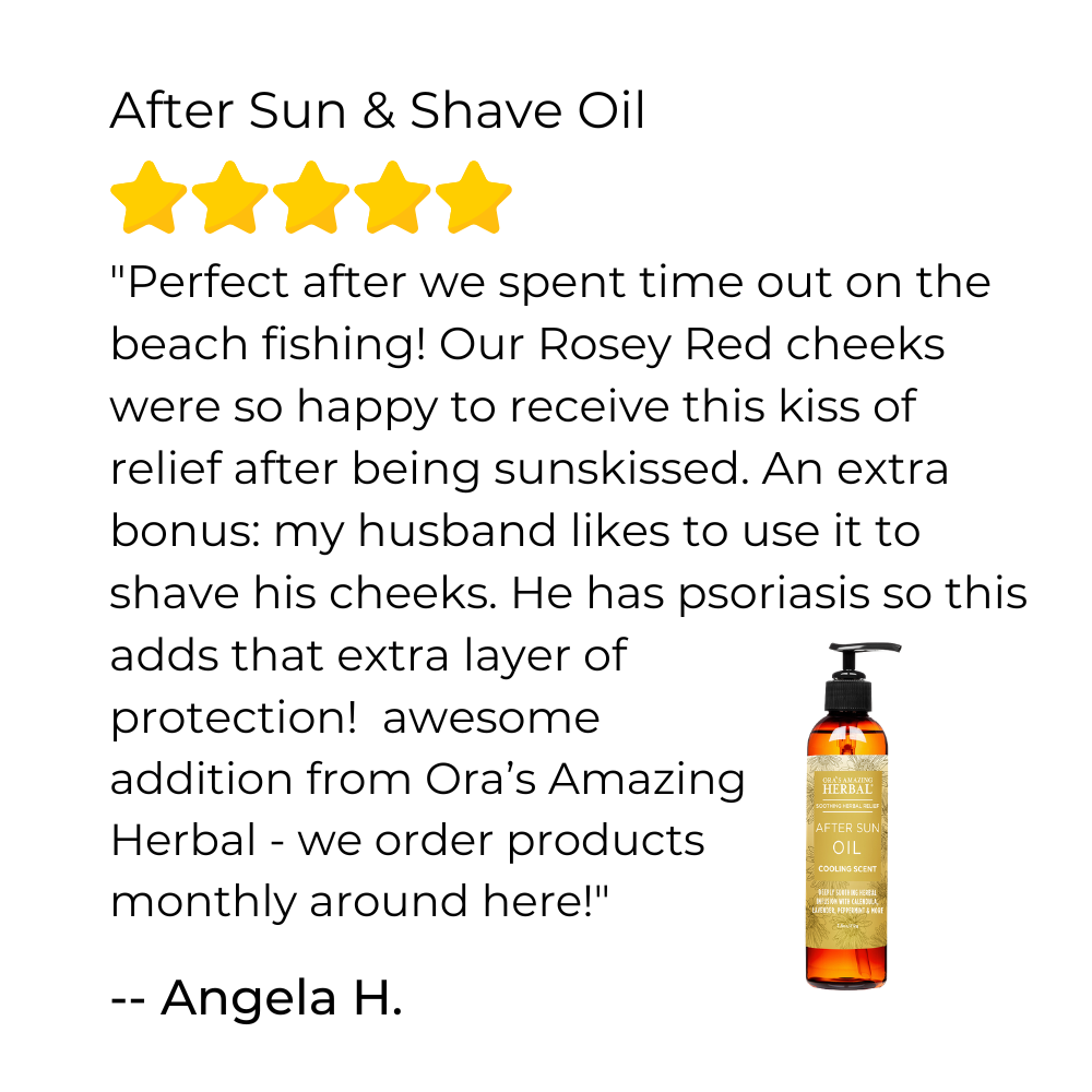Ora's Amazing Herbal After Sun & Shave Oil