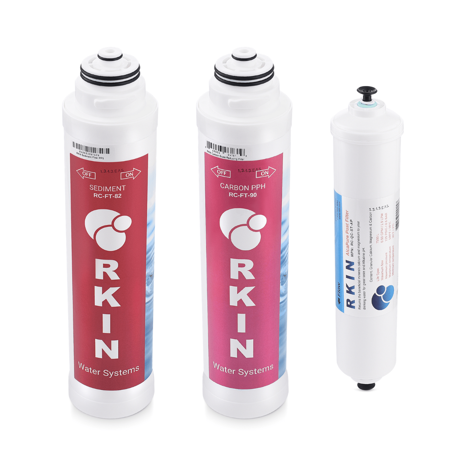 AlcaPure Edition Zero Installation Purifier Replacement Filters Kit