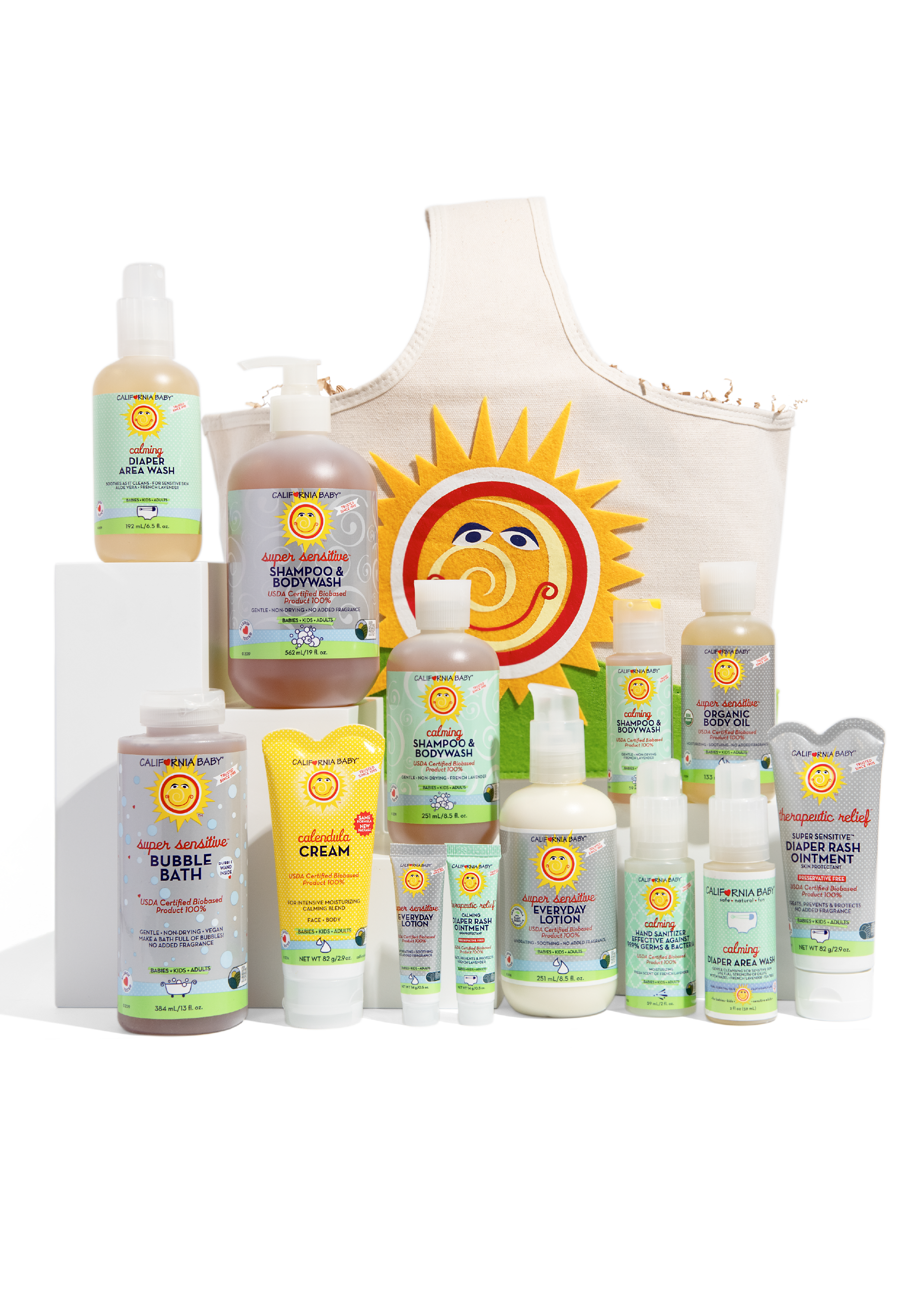 California Baby All the Essentials - Newborn Gift Set