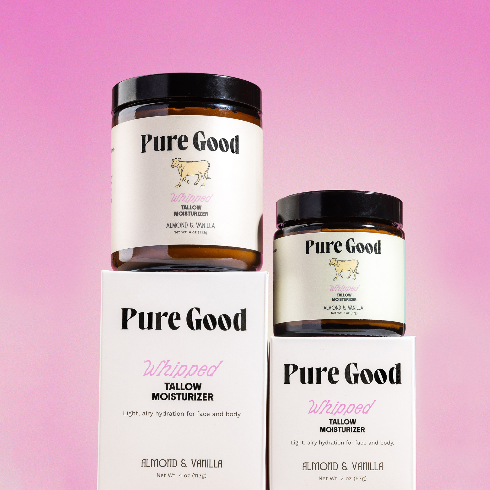 Pure Good Almond + Vanilla Whipped Tallow